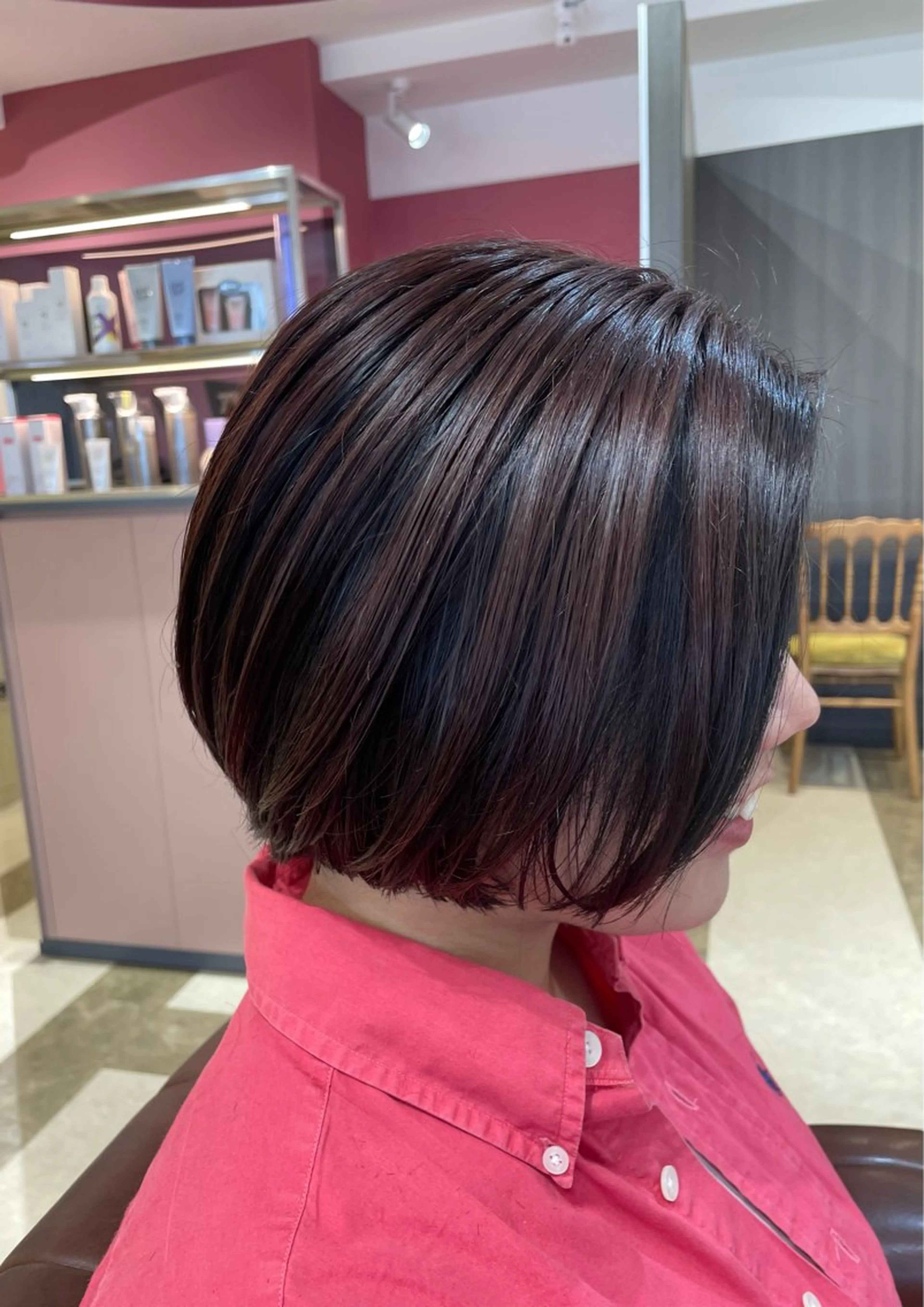 ショート ヘアーメイクス所属・ホウノ サナ モデル募集🍒のヘアスタイル