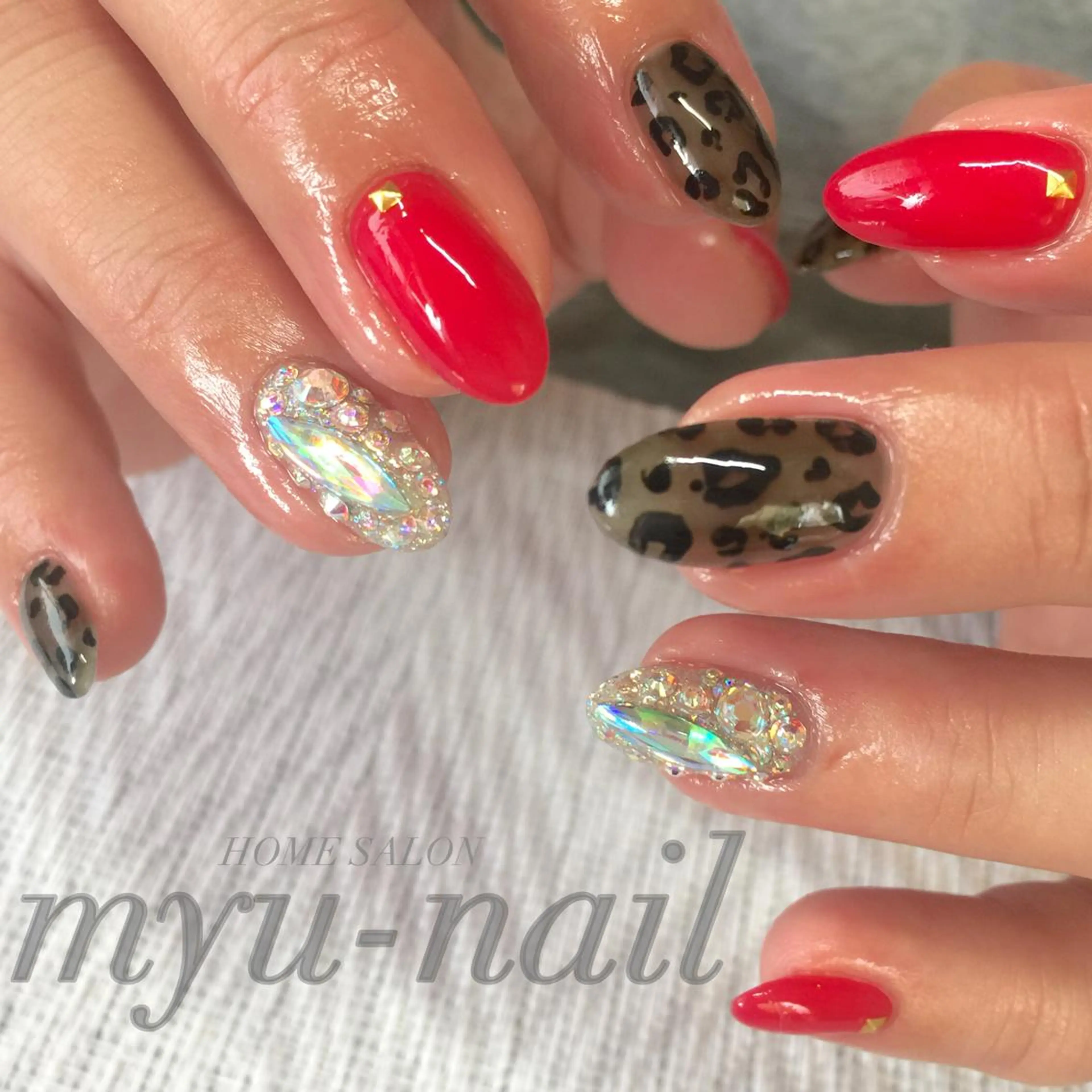 ネイル ハンドネイル ホームサロン myu-nailのネイルデザイン