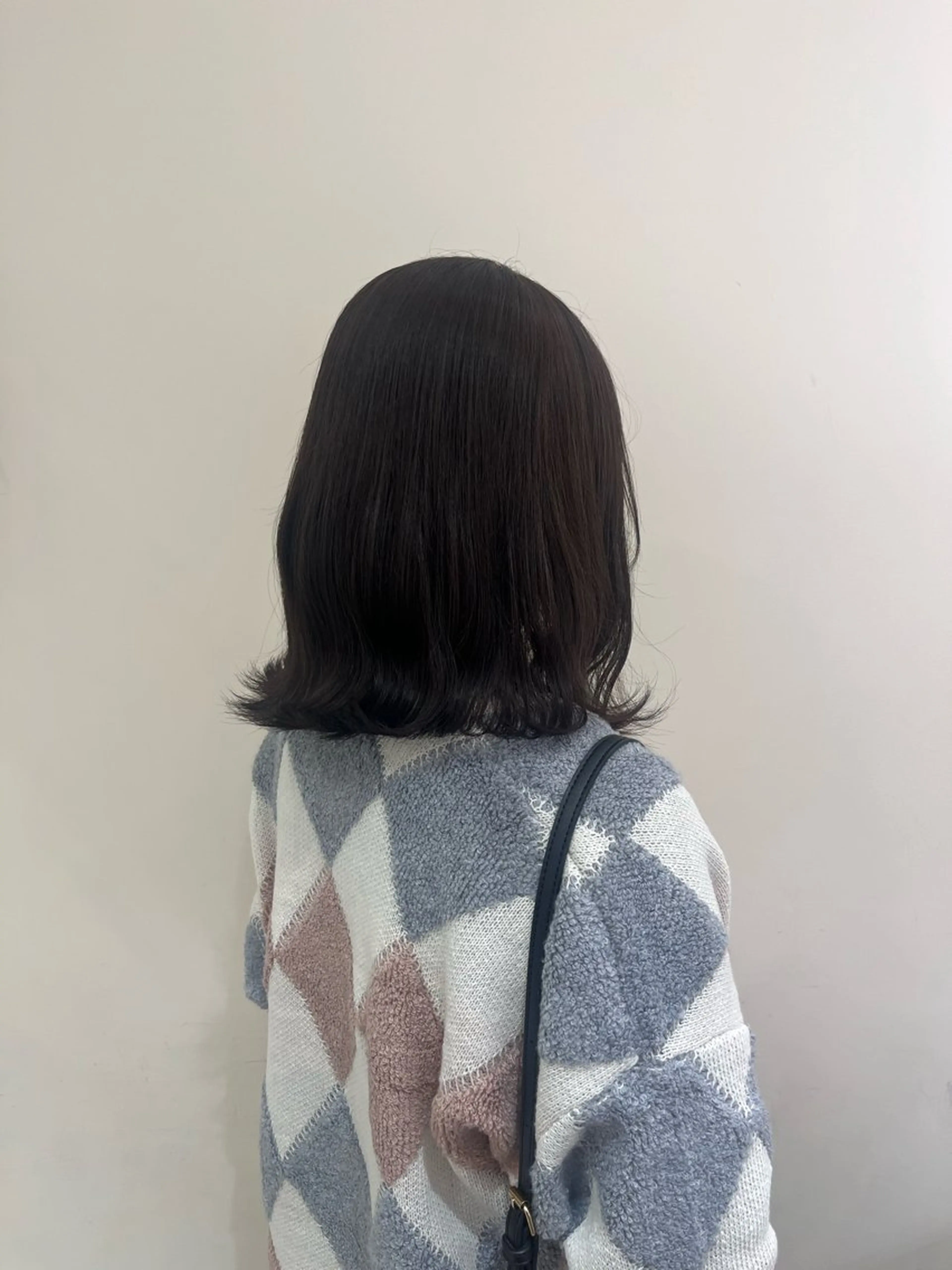 ミディアム 🫧オリーブカラー/ 酸性縮毛矯正銀座🫧のヘアスタイル