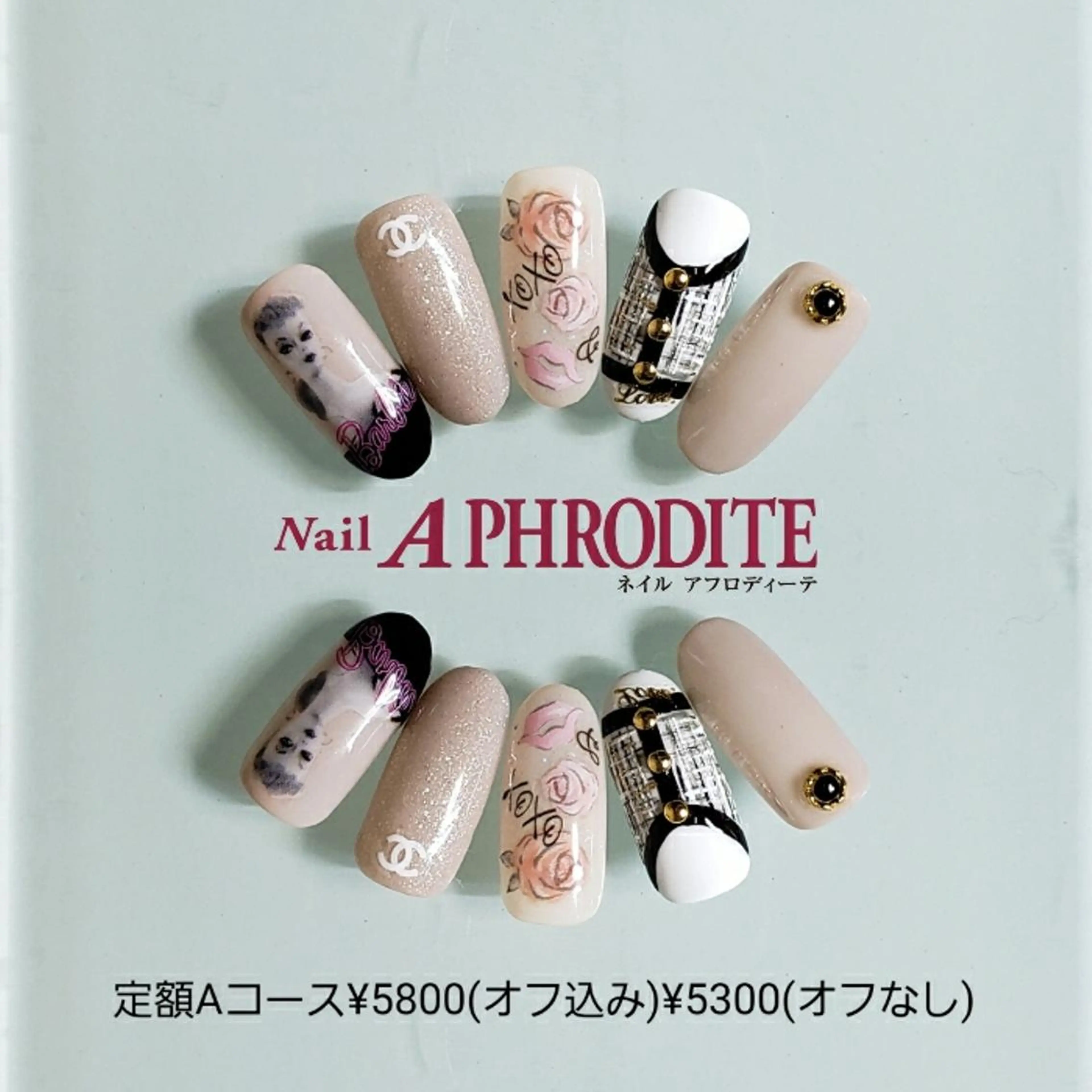 ネイル 持ち込み ニュアンスネイル ハンドネイル Nail  Aphroditeのネイルデザイン