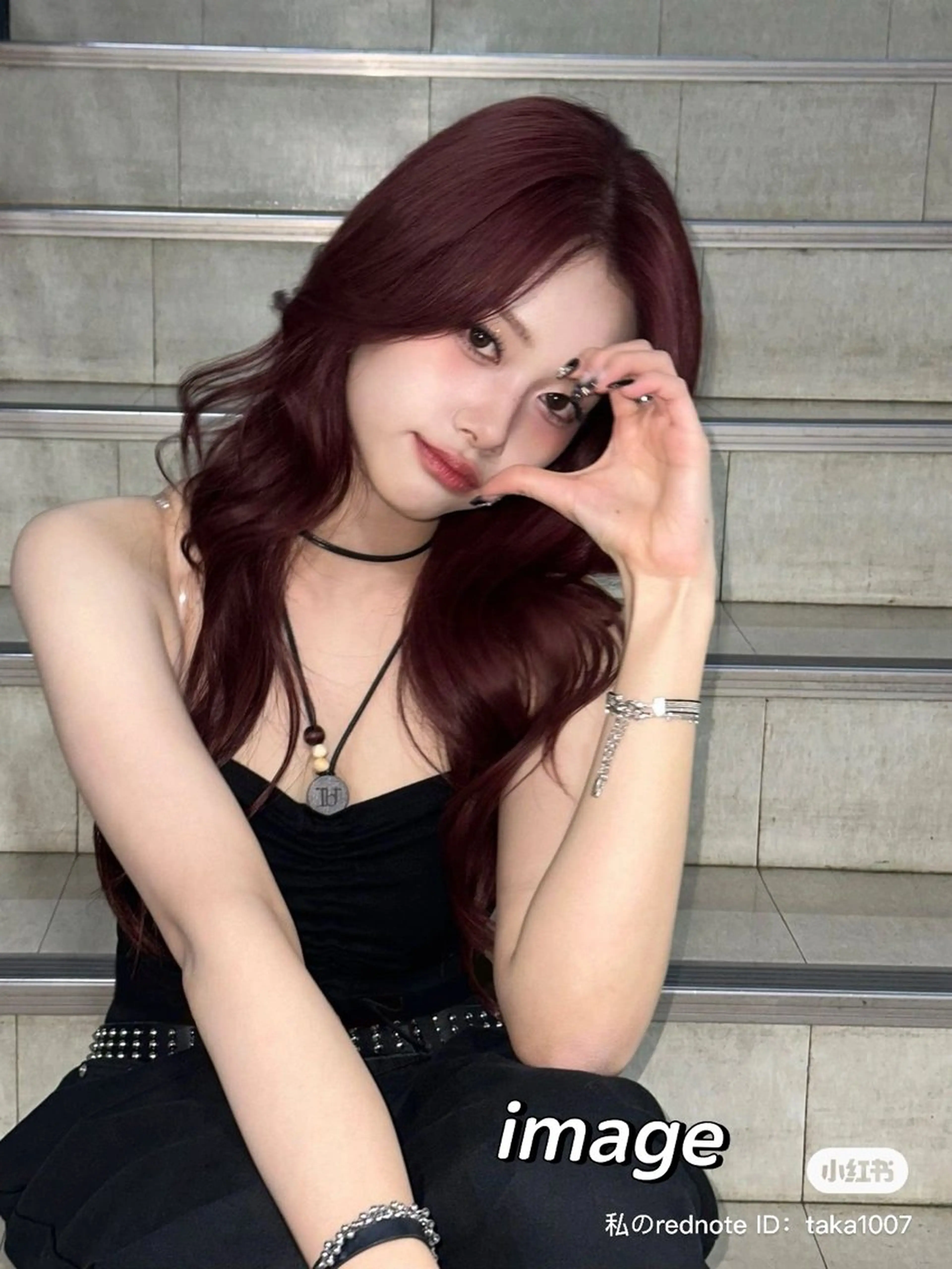 ロング カット ヘアカラー トリートメント 中韓🇨🇳🇰🇷 🤍TAKAHIROのヘアスタイル