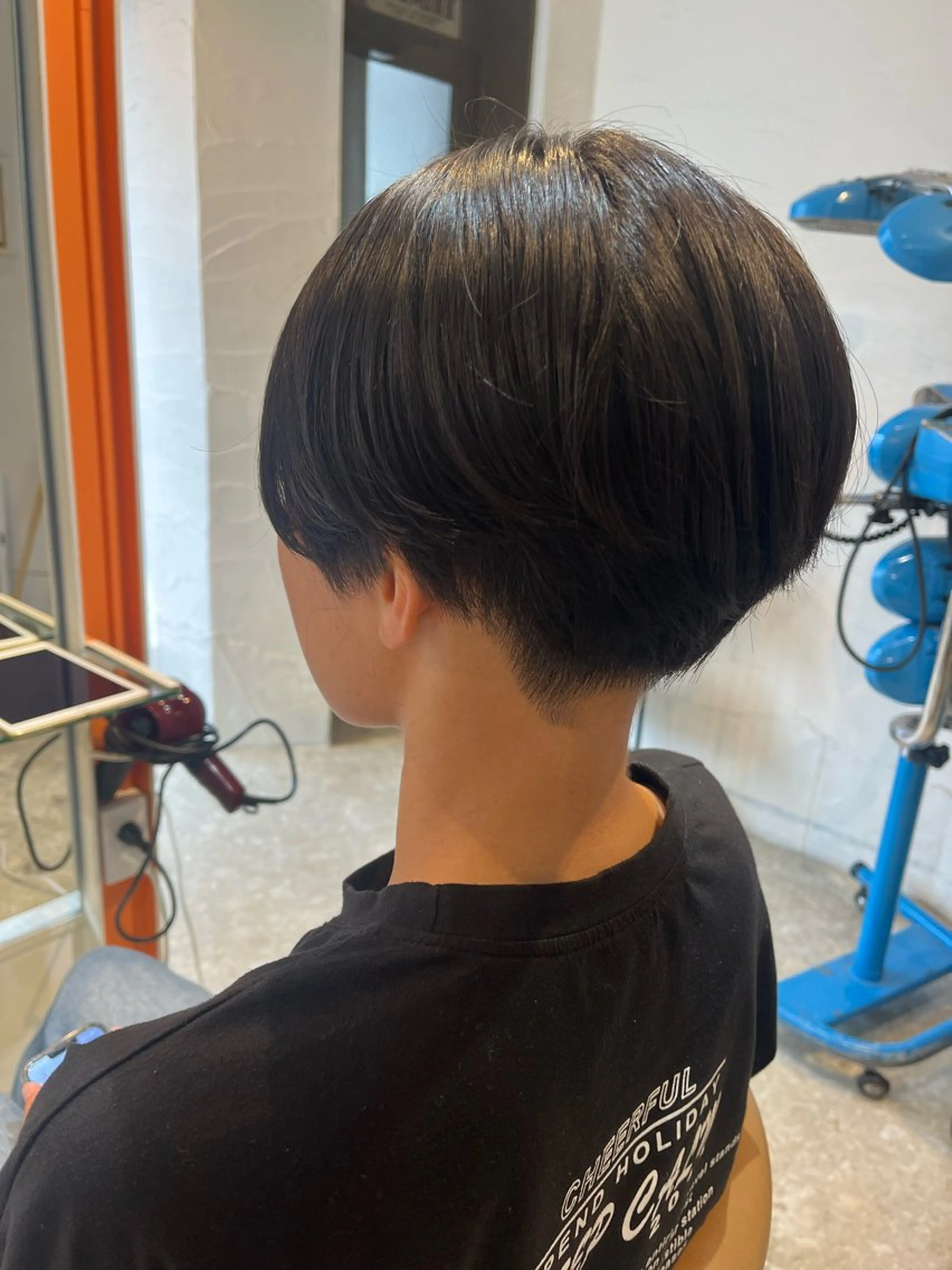 ショート カット うしだ かおるのヘアスタイル