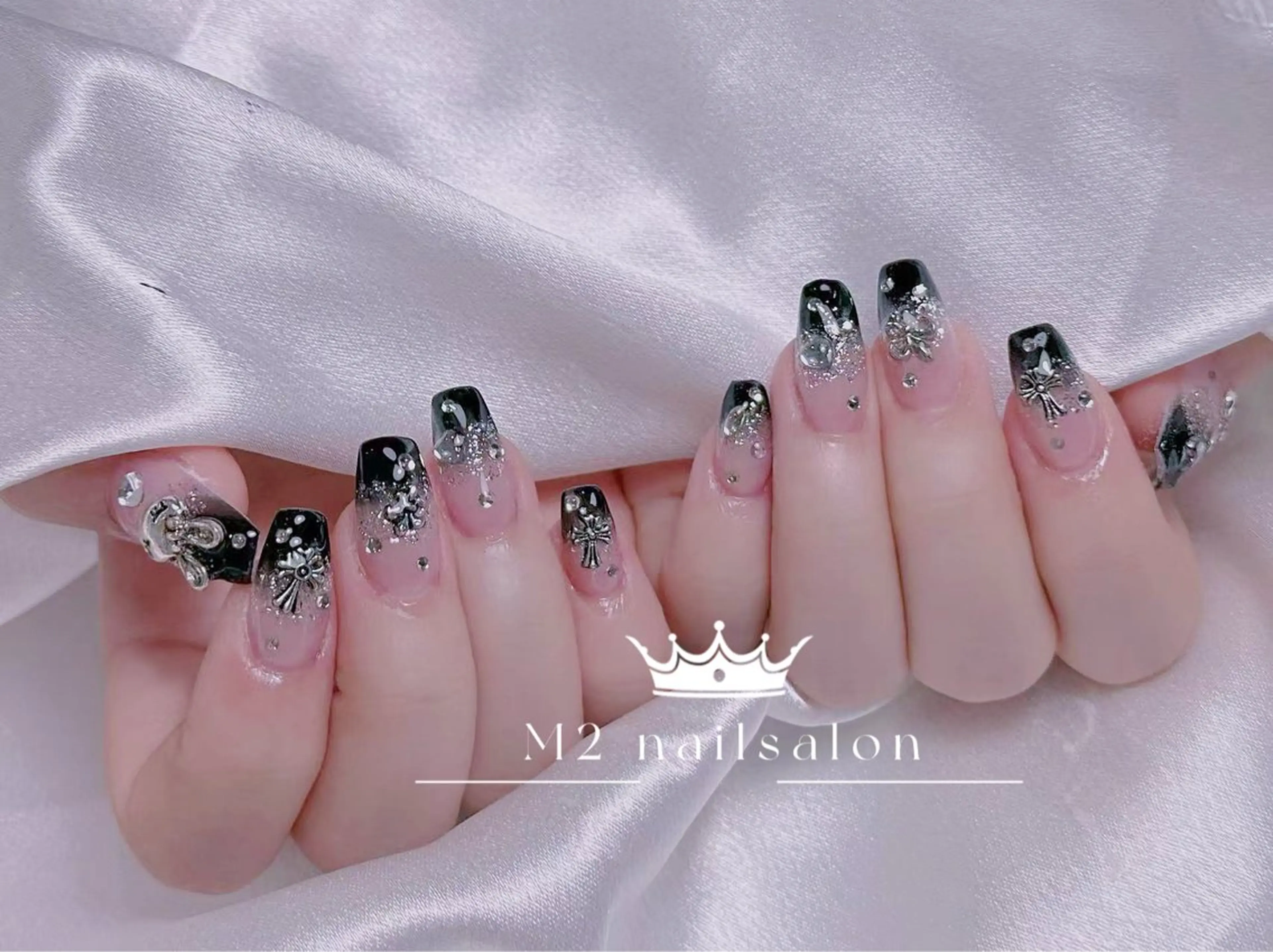 ネイル ハンドネイル 長さだし専門店 M2　rikaのネイルデザイン