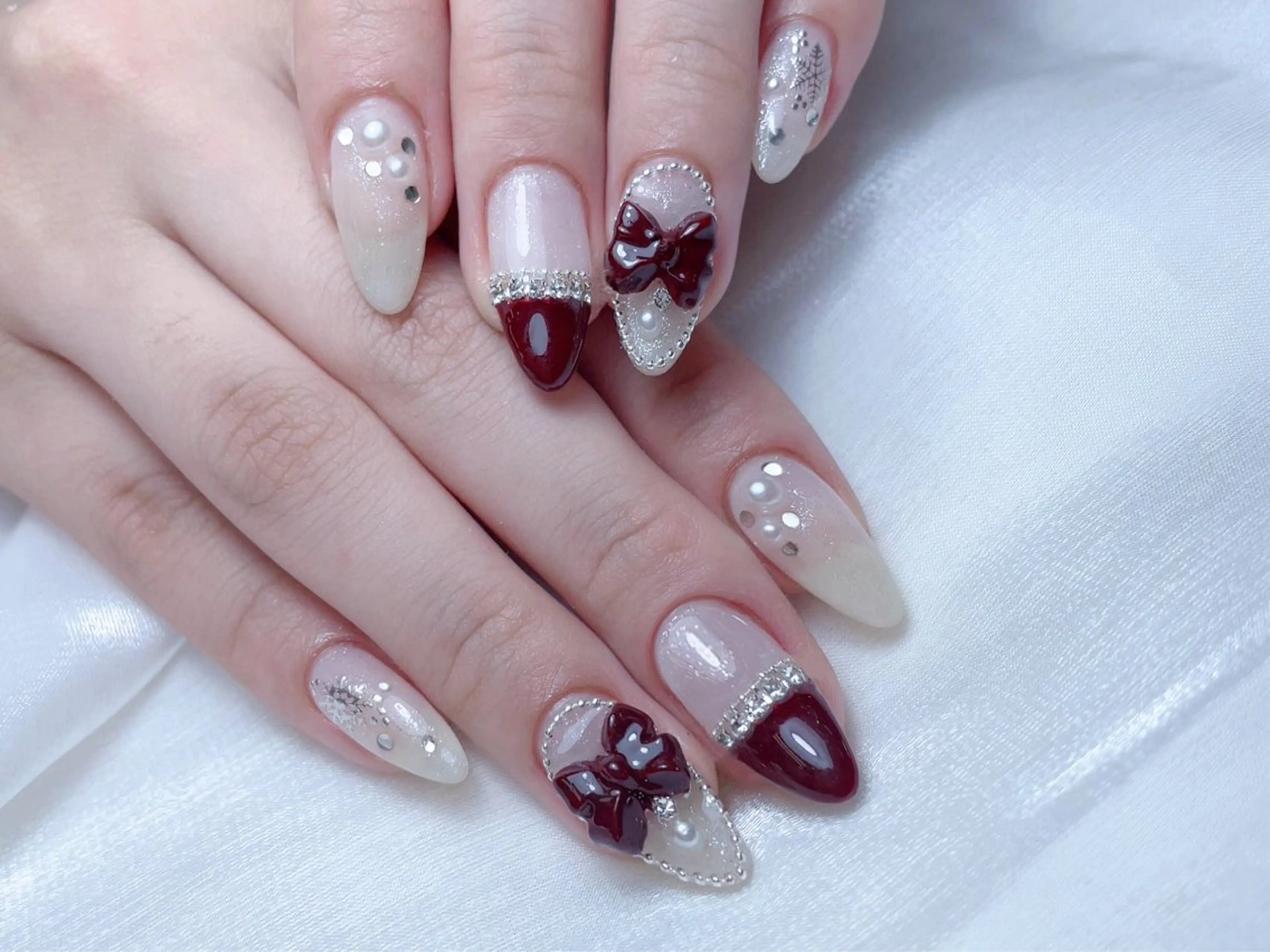 ネイル M🌷nail 長さだし専門店のネイルデザイン