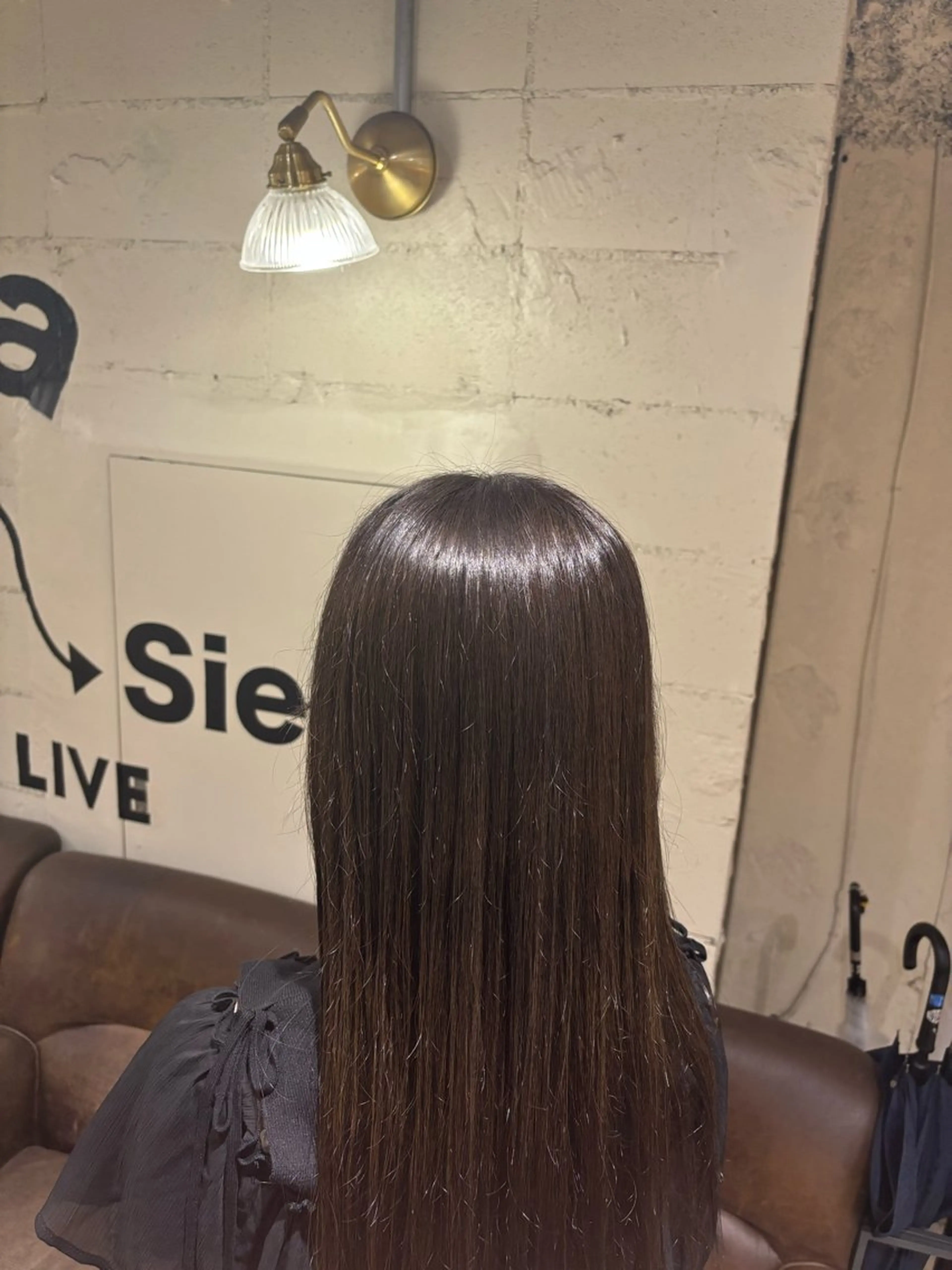 『🎓一気にお悩み解決✨』ストレートパーマ＋ワンカラー＋3steptreatment💙ྀི👱🏻‍♀️ྀིの写真