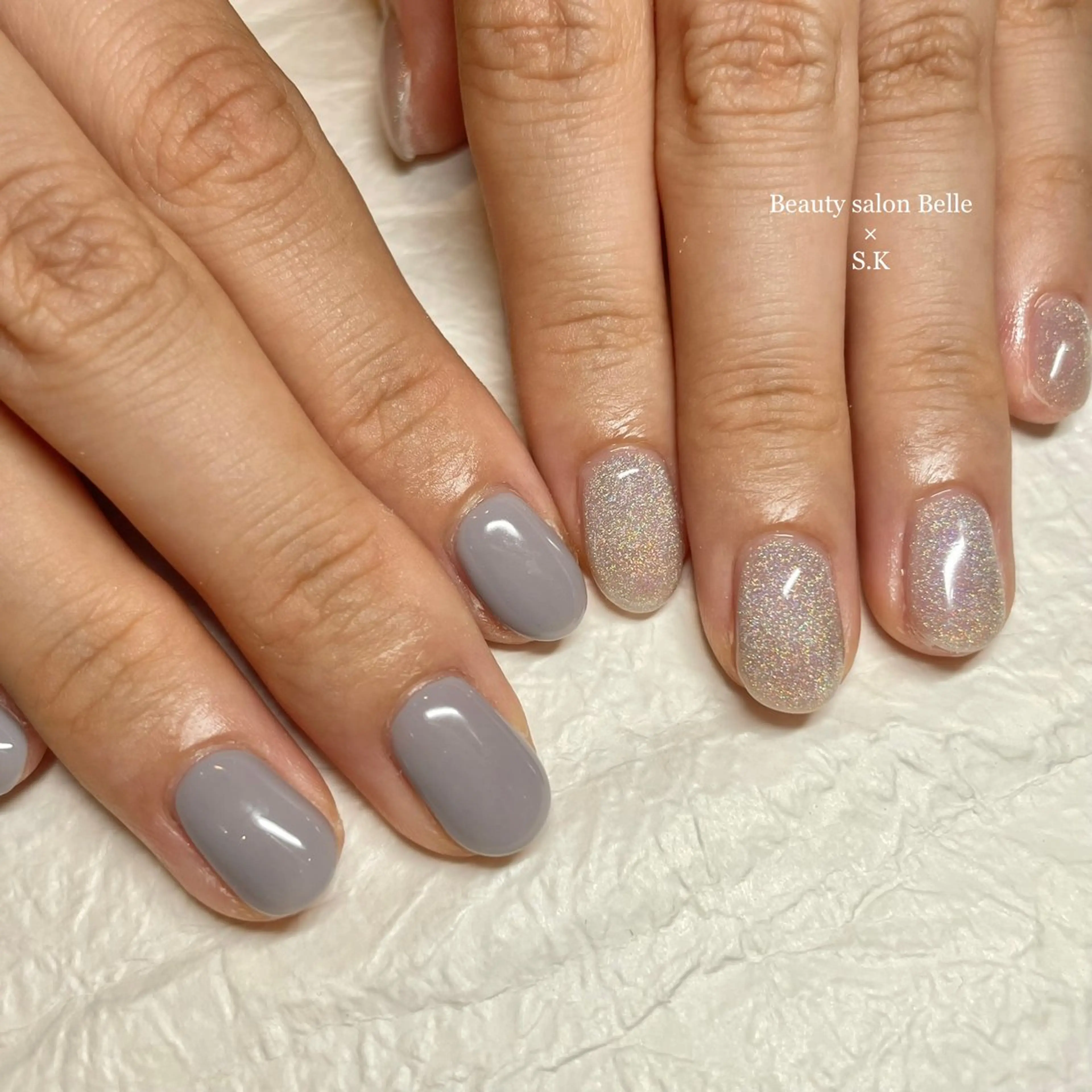 ミディアム ネイル ラヴィアンローズ所属・S. kurumiのネイルデザイン