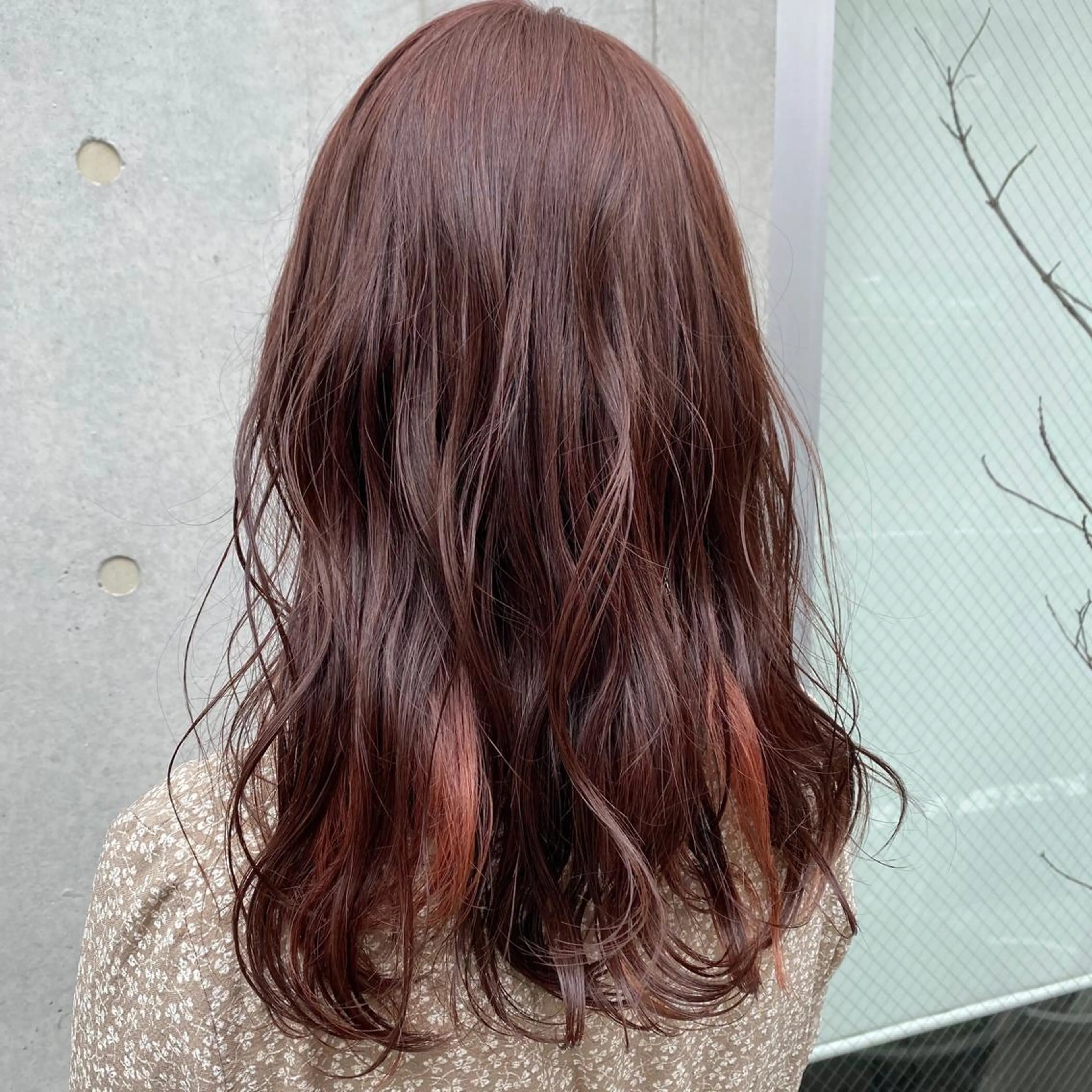 ミディアム カラー 🪭risa 暖色/レイヤー🪭のヘアスタイル