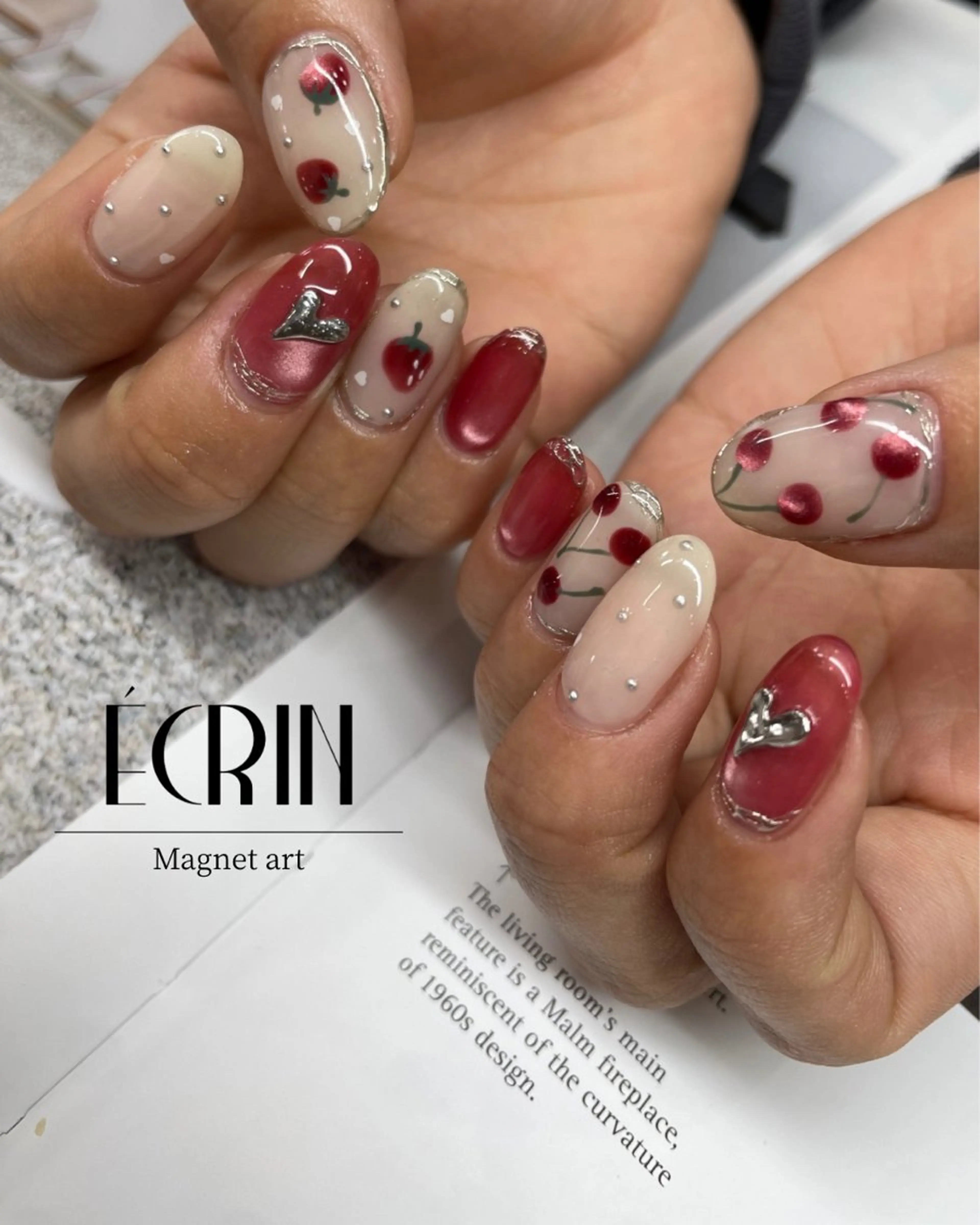 ミディアム écrin所属・kouno megumiのネイルデザイン