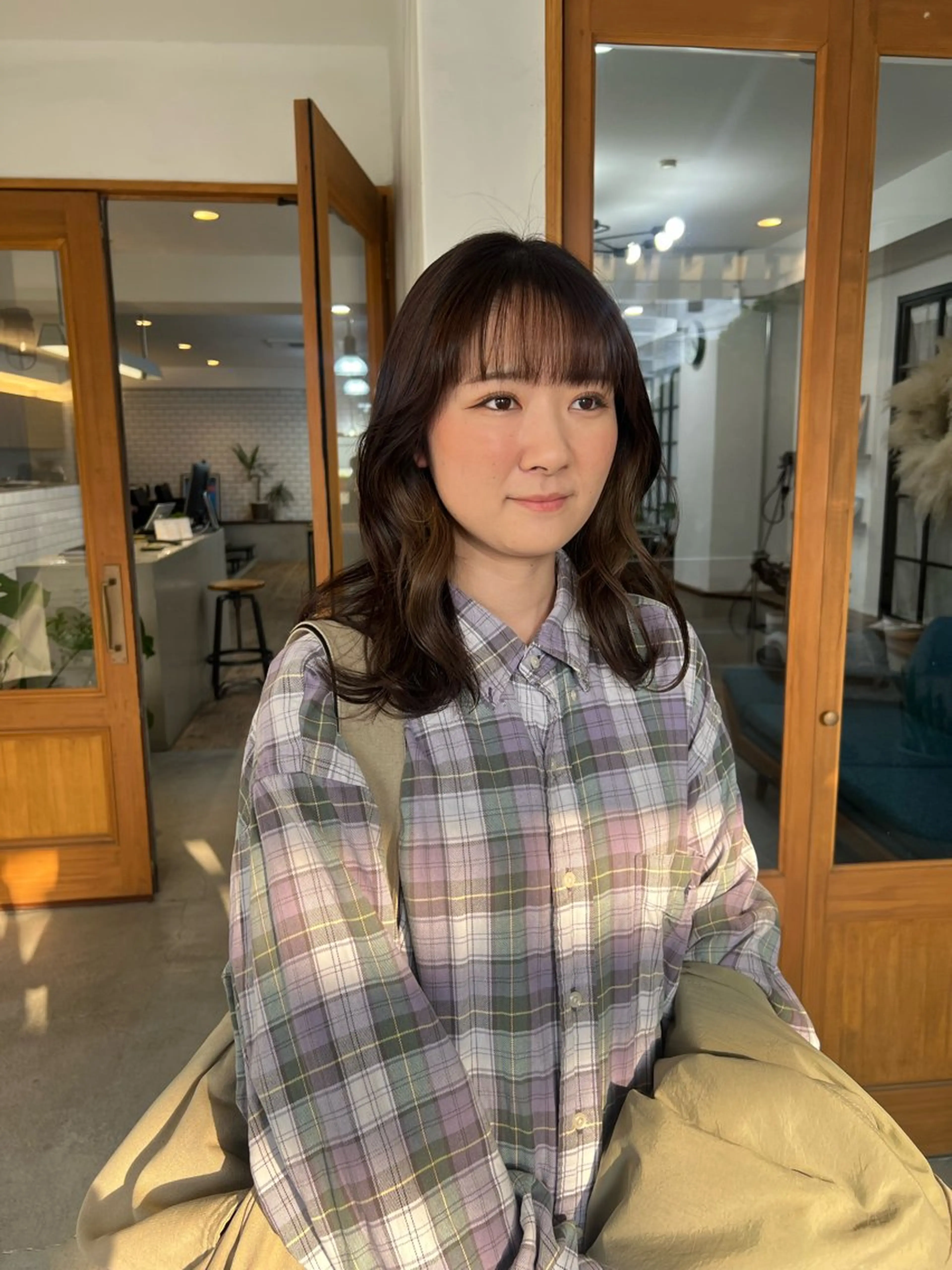 ミディアム 髪質改善/縮毛矯正 yutsuki ☻のヘアスタイル