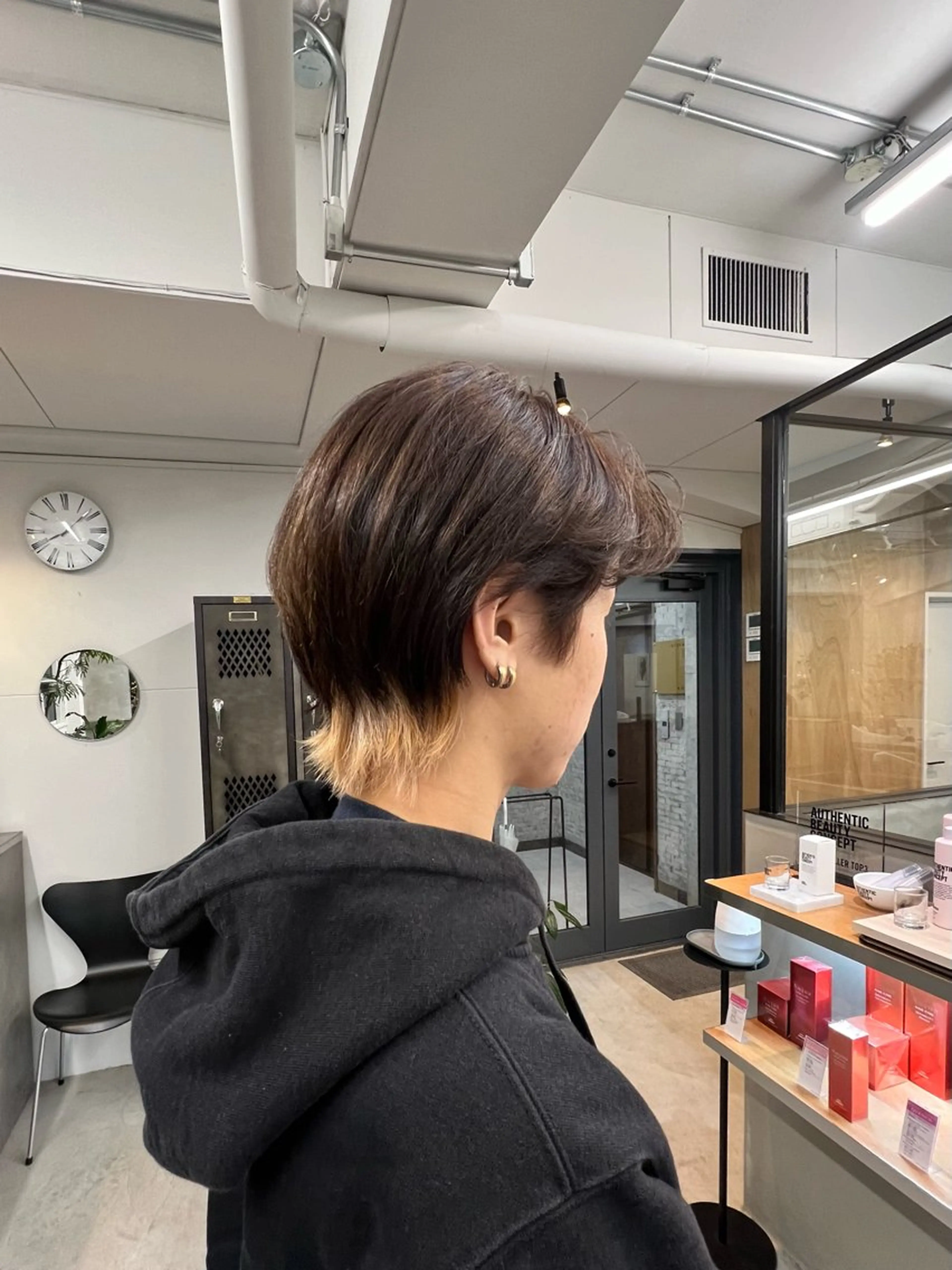 ショート INORI /フェイスレイヤーのヘアスタイル