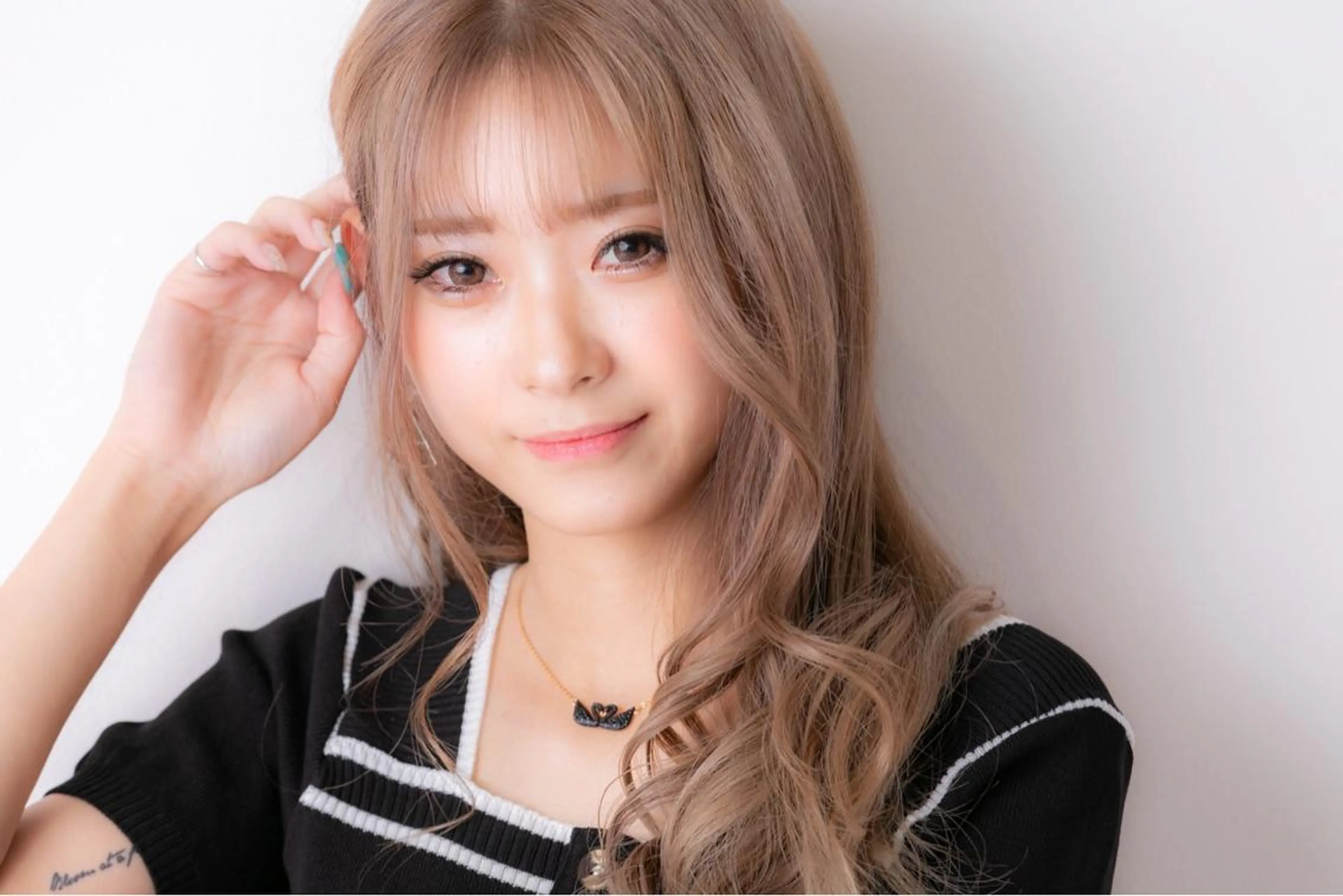 ロング カラー ベージュカラー ミルクティーベージュ 外国人風カラー トリートメント ヘアカラー トリートメント 最高峰の技術力☆ 樋口健人のヘアスタイル