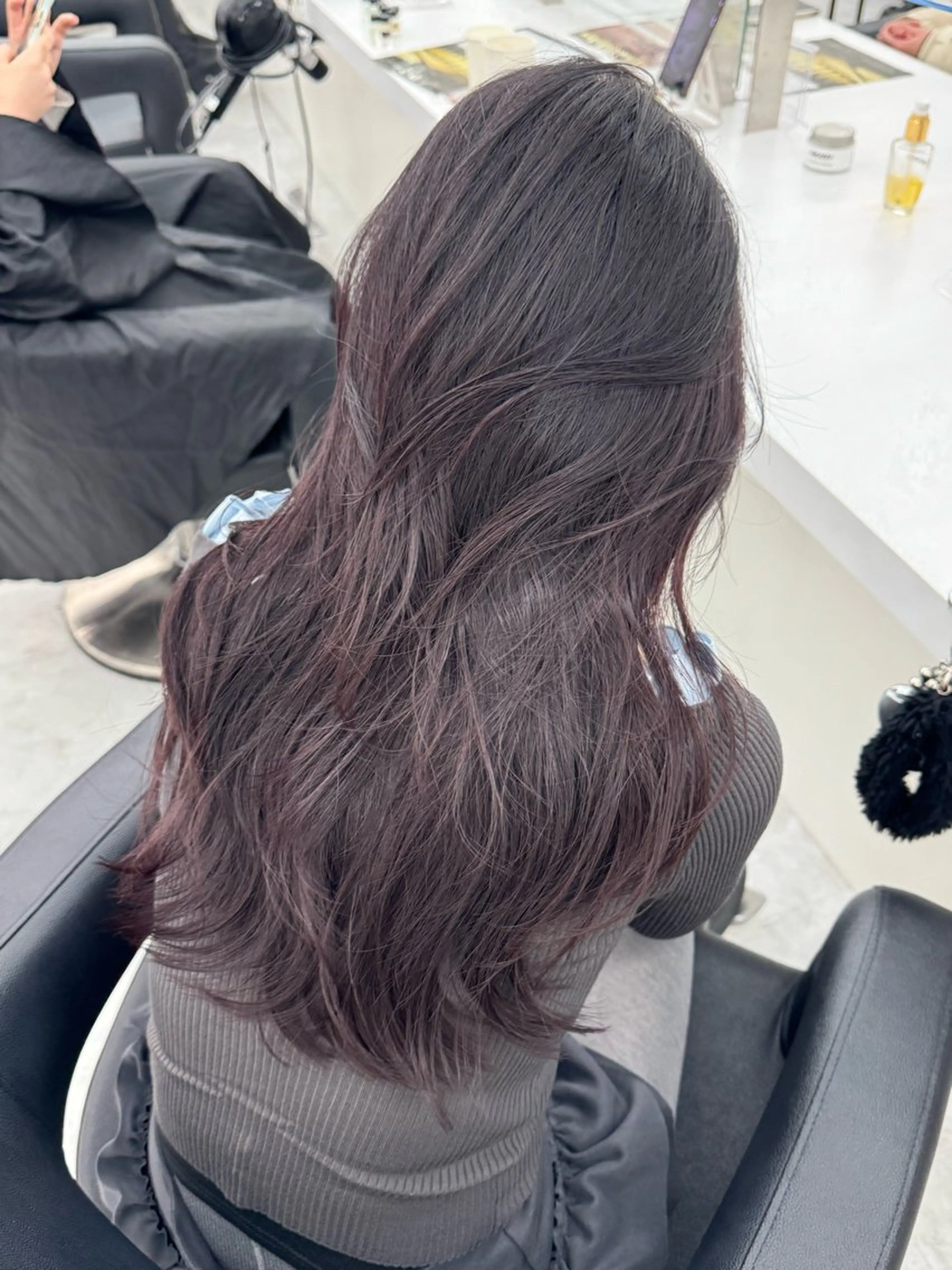 ロング カラー カット ヘアカラー トリートメント 💎透明感カラー /kaito💎のヘアスタイル