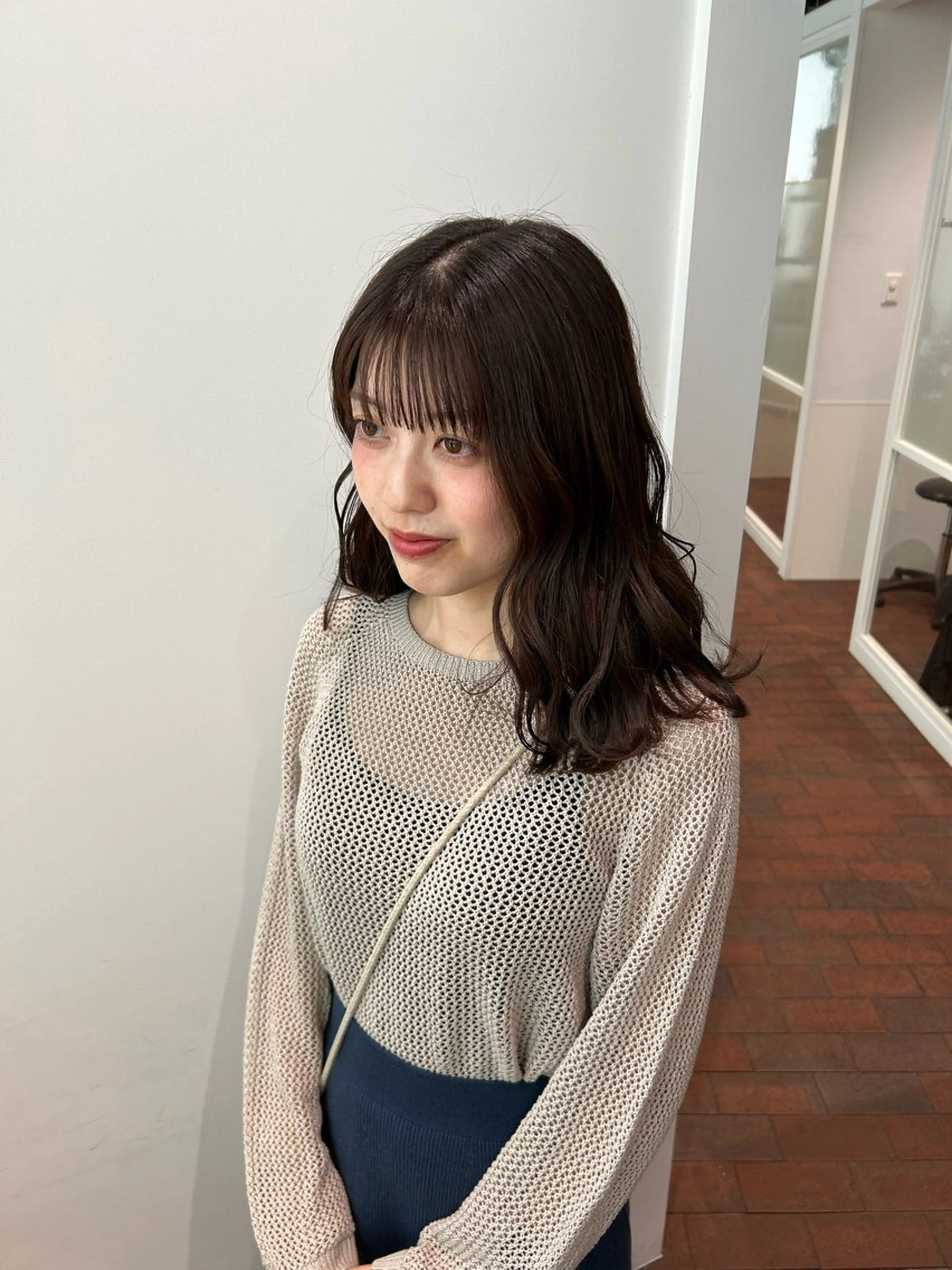 ミディアム カラー CURIO/南船場 /RIN💈🍎のヘアスタイル