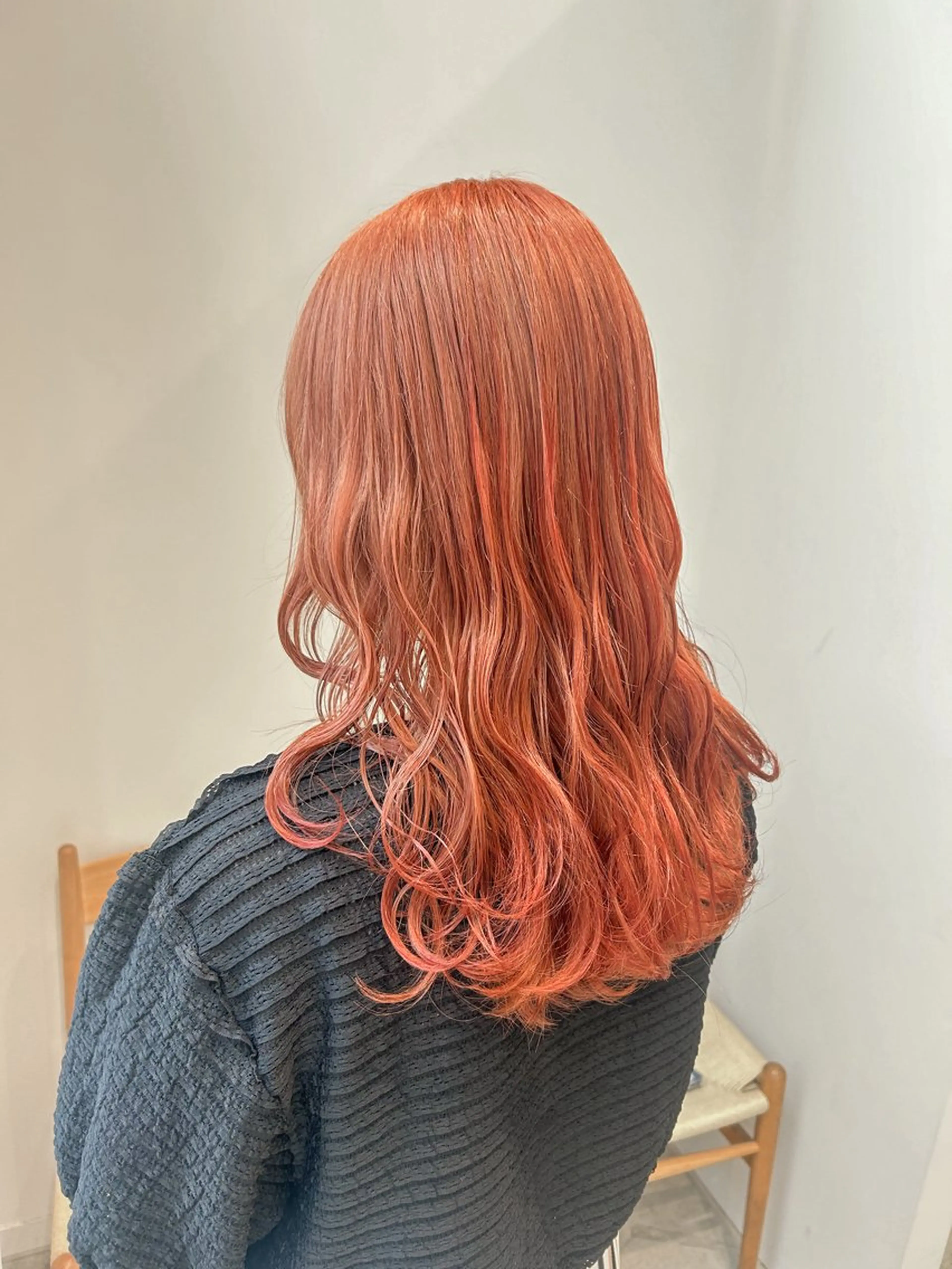 セミロング カラー ヘアアレンジ ブリーチ ヘアカラー トリートメント yuka .のヘアスタイル