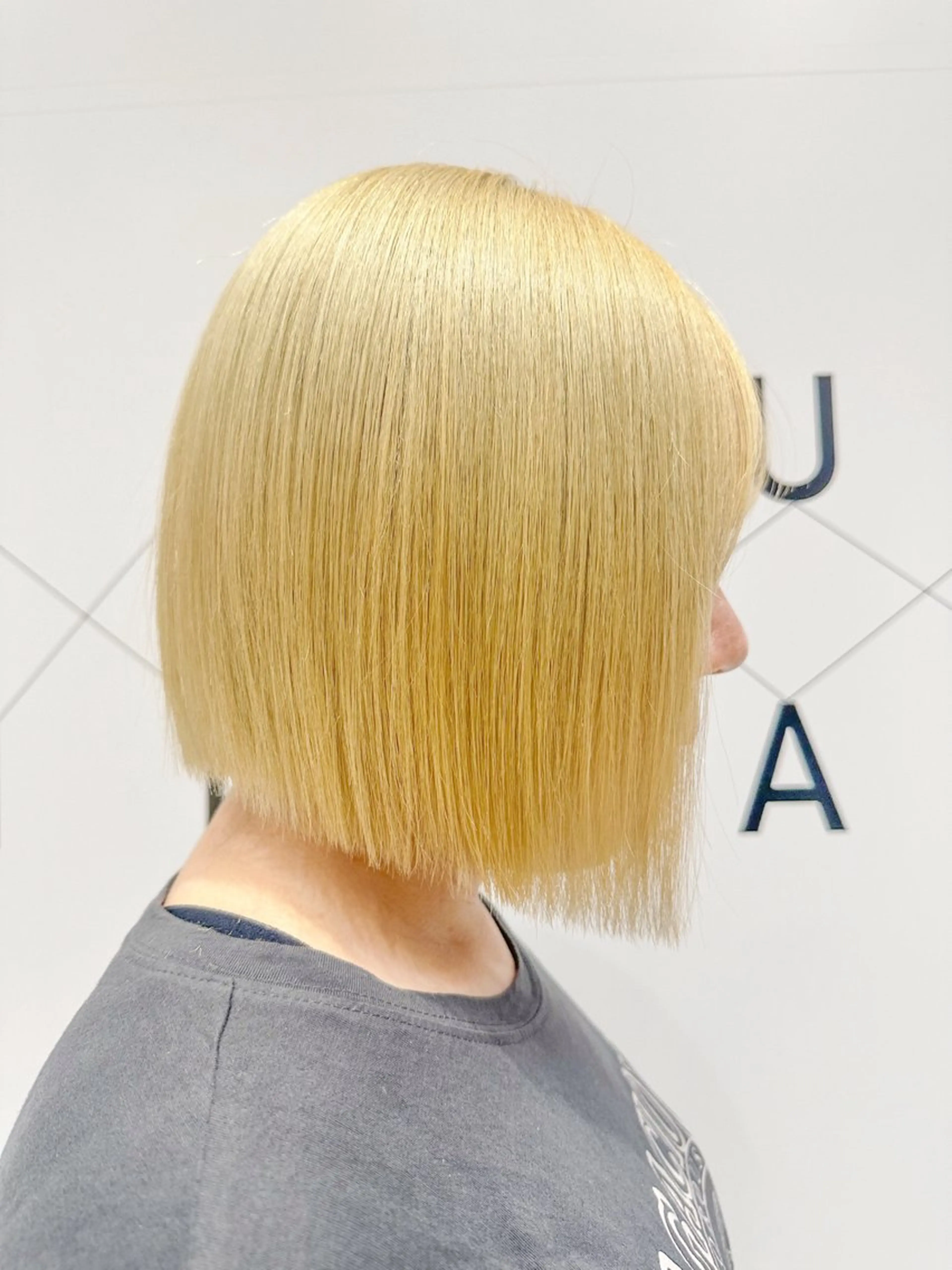 ショート 切りっぱなしボブ ボブ chic大島所属・似合わせの達人/ 田中悠希也のヘアスタイル