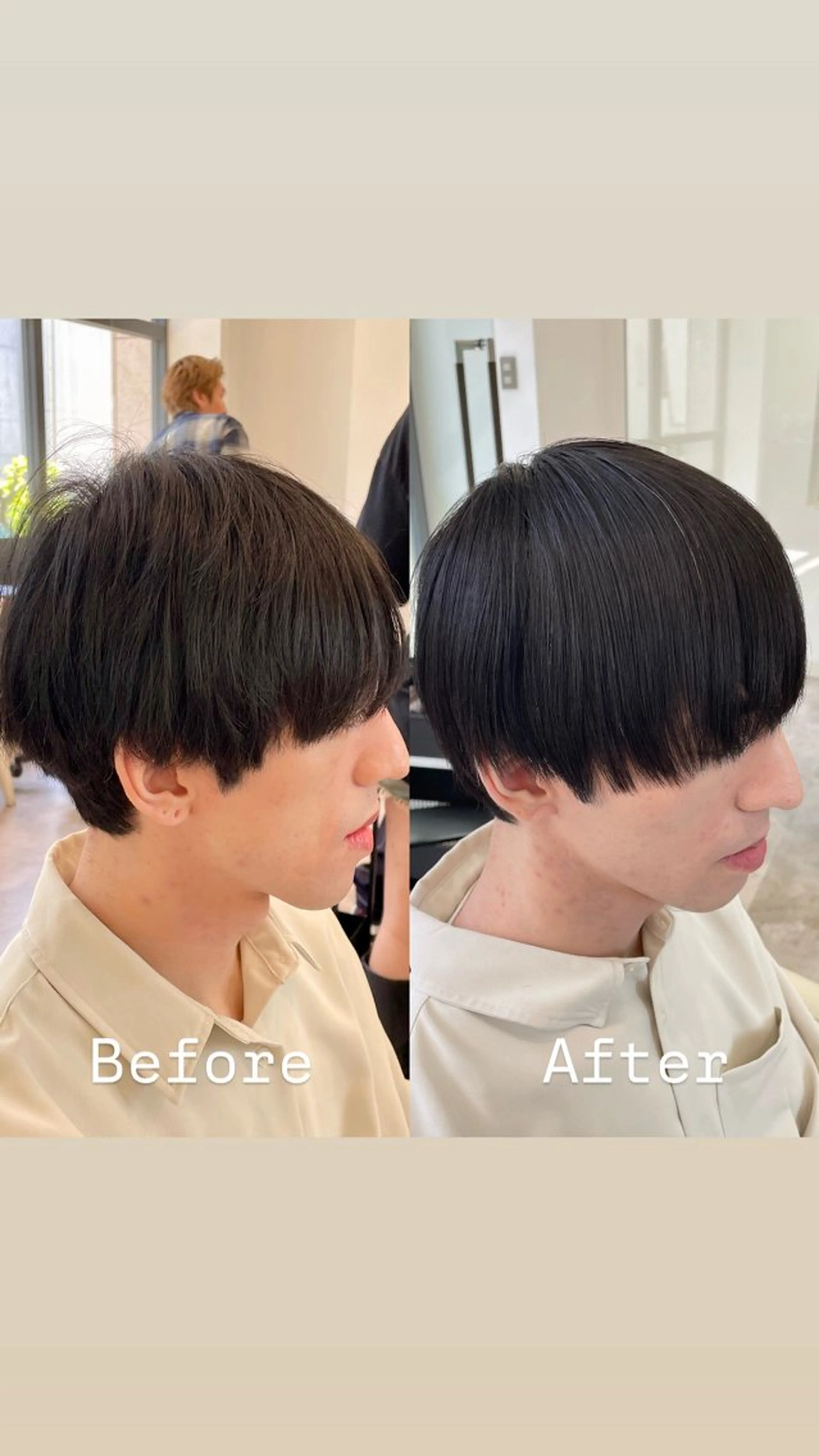 メンズ カット 縮毛矯正 トリートメント メンズ特化 / ツイスパ🔥高林拓斗のヘアスタイル