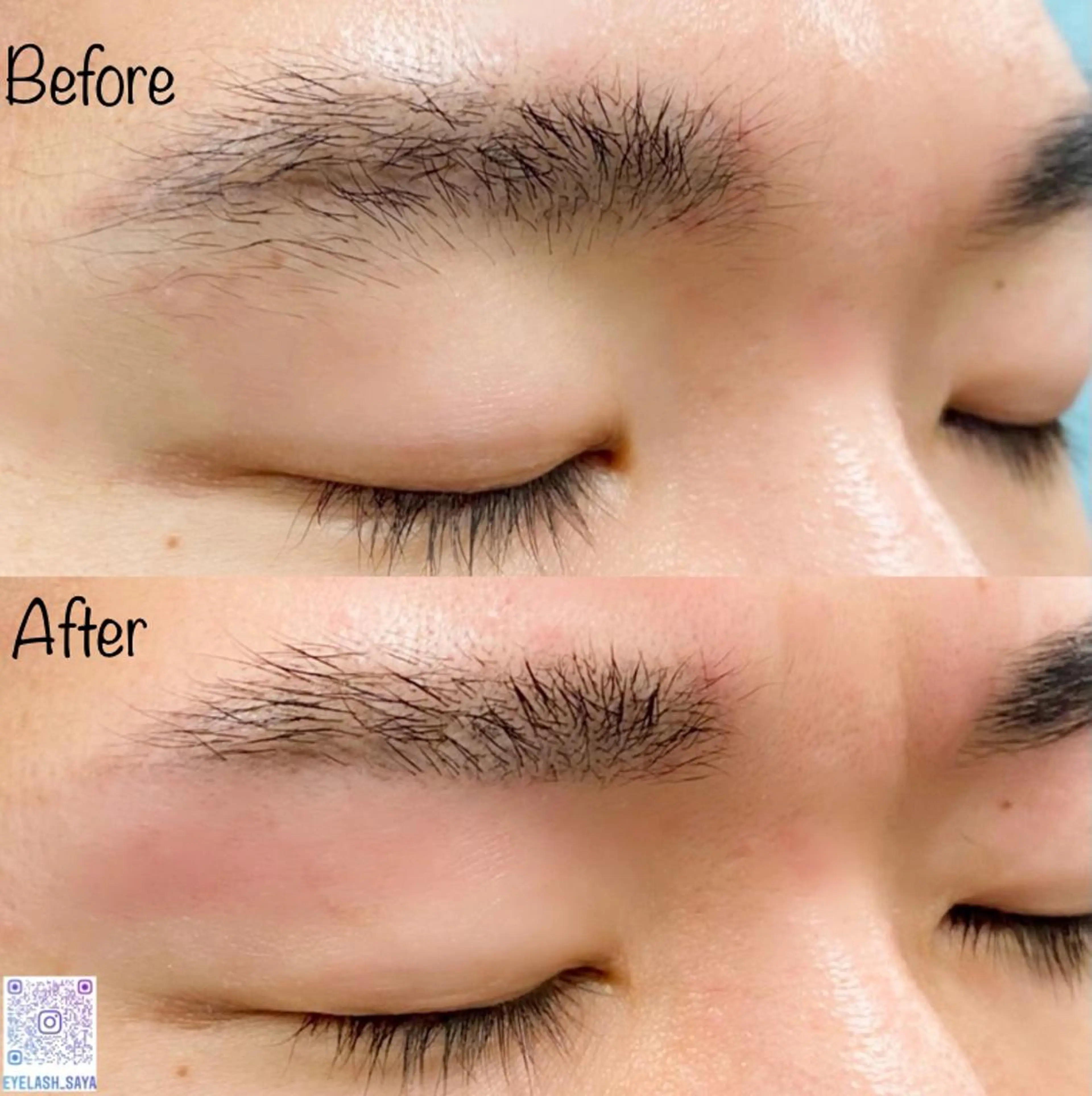 メンズ マツエク・マツパ アイブロウ 眉毛ワックス脱毛 ワックス脱毛 眉カット その他(アイブロウ) Attrait Eye所属・Attrait Eye☻*Sayaのマツエク・マツパデザイン