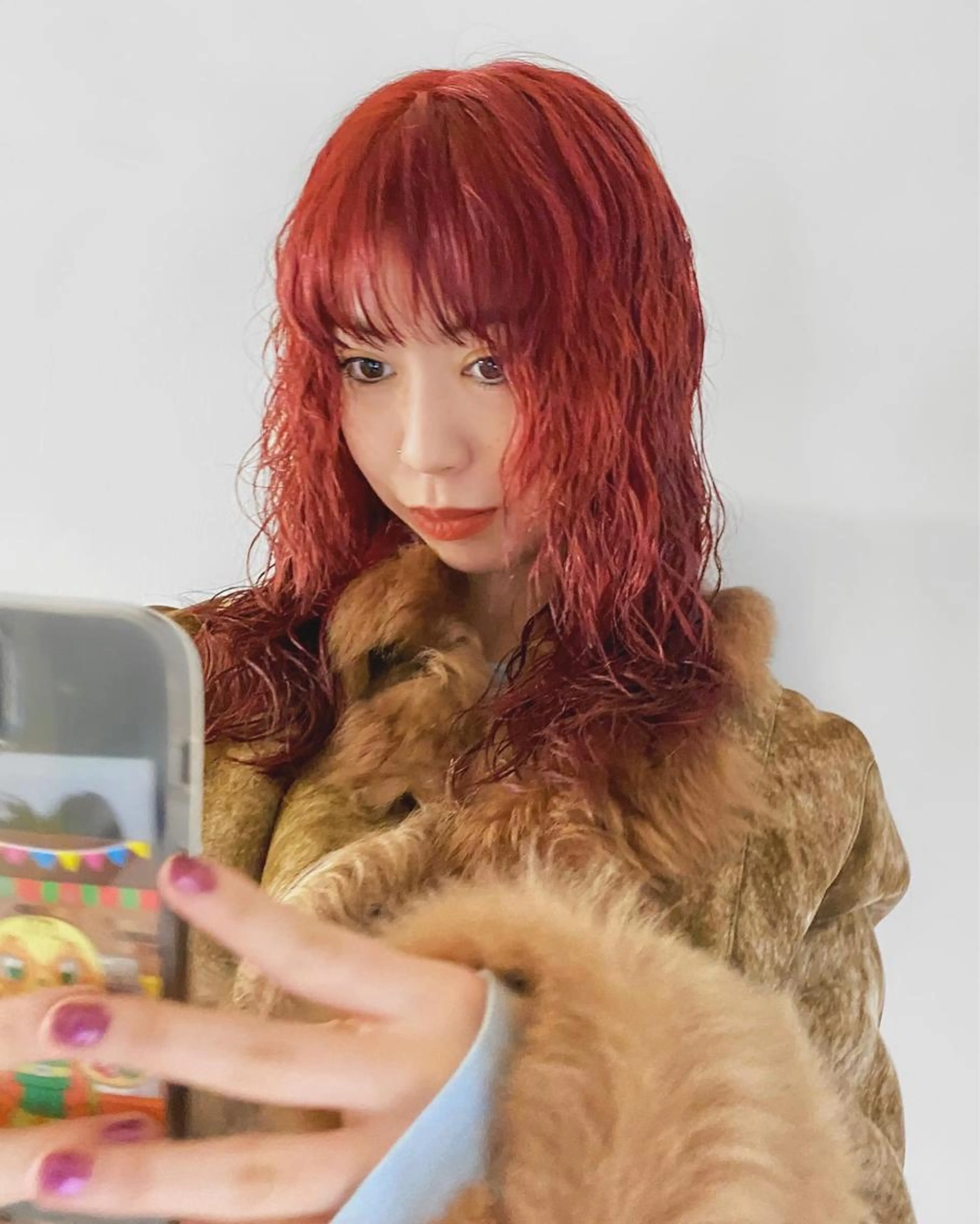 カット＋ブリーチパーマ『ブリーチパーマ ハードパーマ クルクルパーマ ケアパーマ』の写真