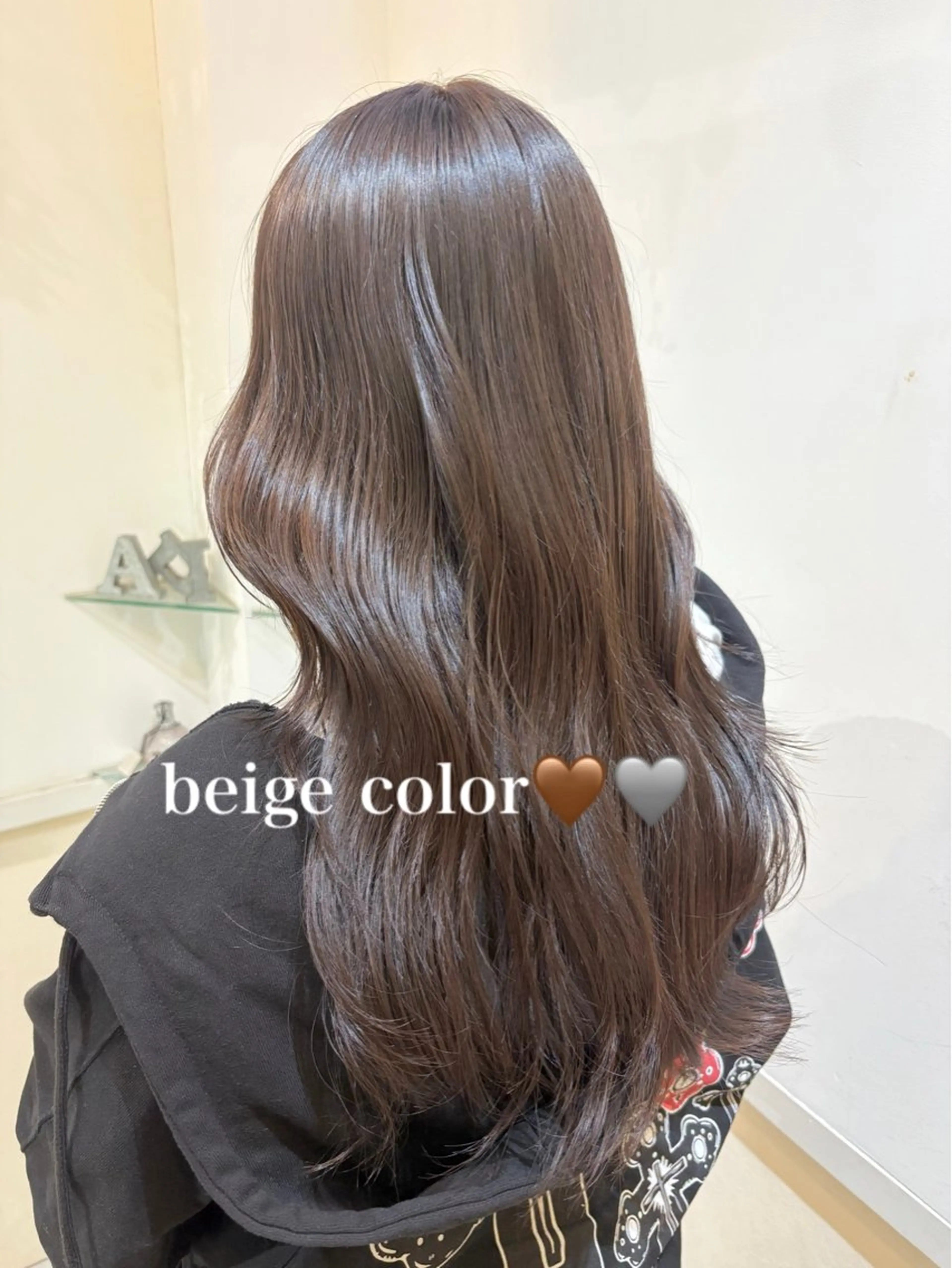 ロング カラー カット ヘアカラー トリートメント 髪質改善カラー🤍 エクステ✨君島由実子のヘアスタイル