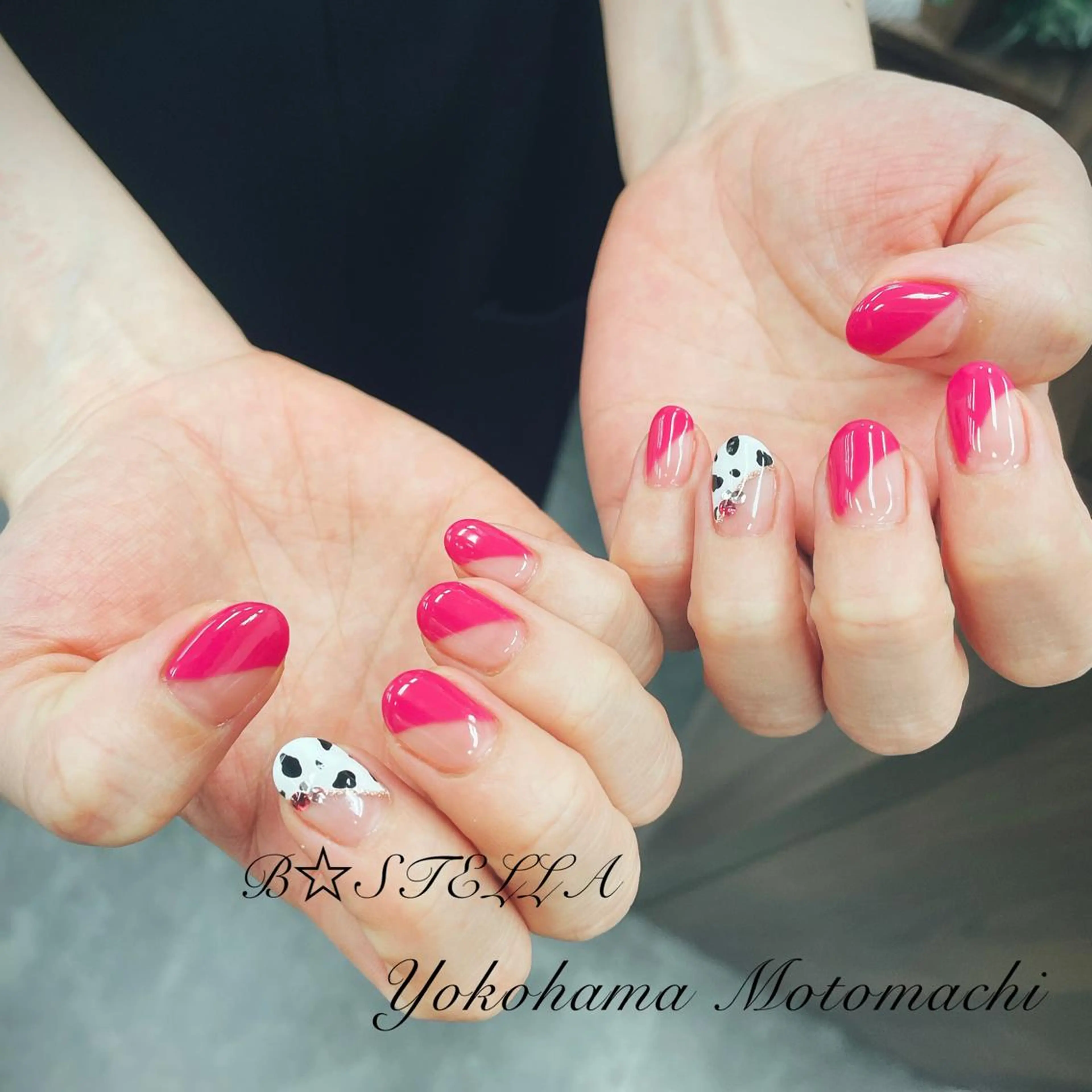 ネイル オーロラネイル クリアネイル フットネイル フレンチネイル ジェルネイル B☆STELLA SATOのネイルデザイン