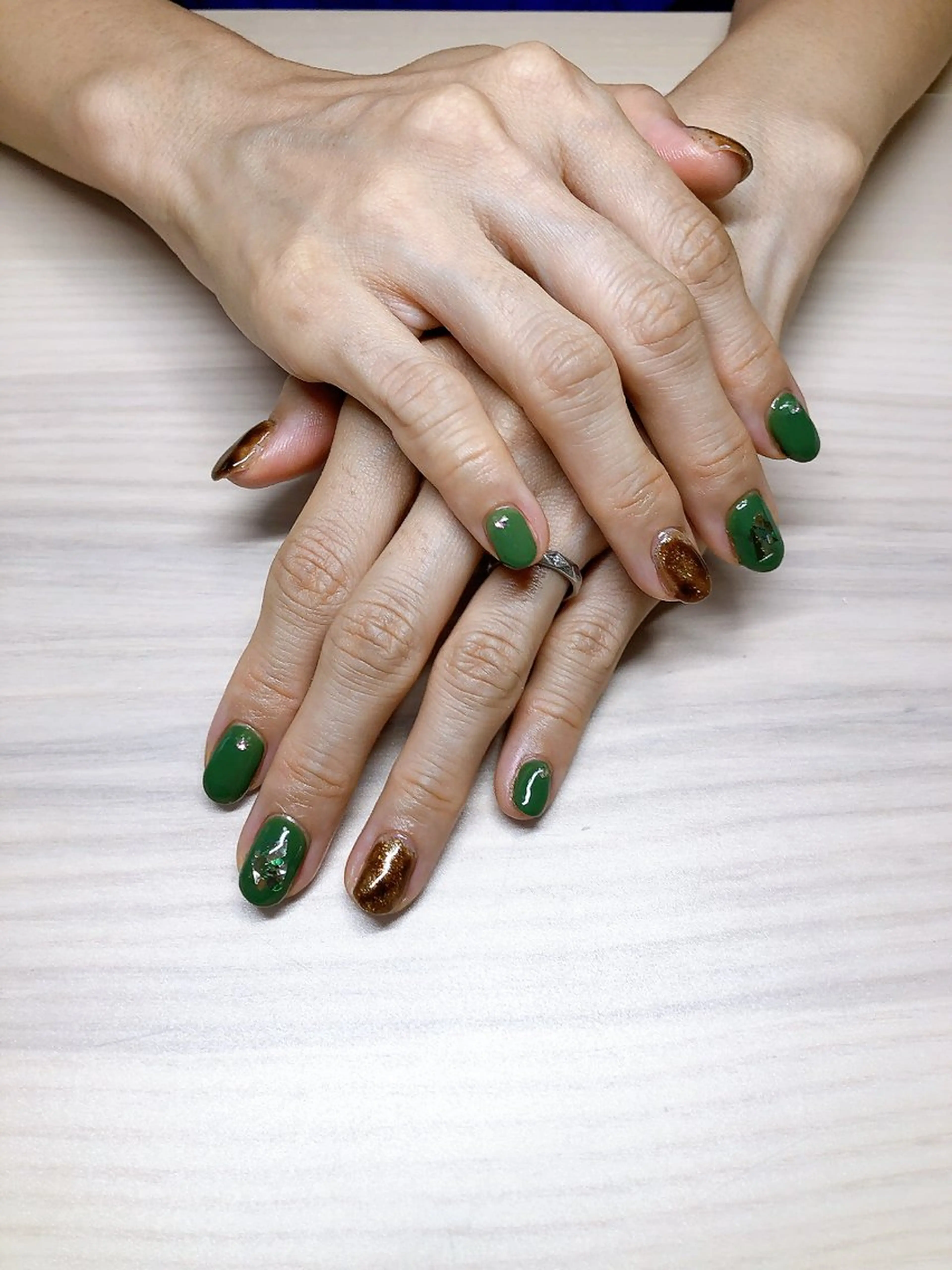 ネイル 冬ネイル デ・アイム「nail salon MIMIPARUN」所属・ナリス化粧品 MIMIPARUNのネイルデザイン