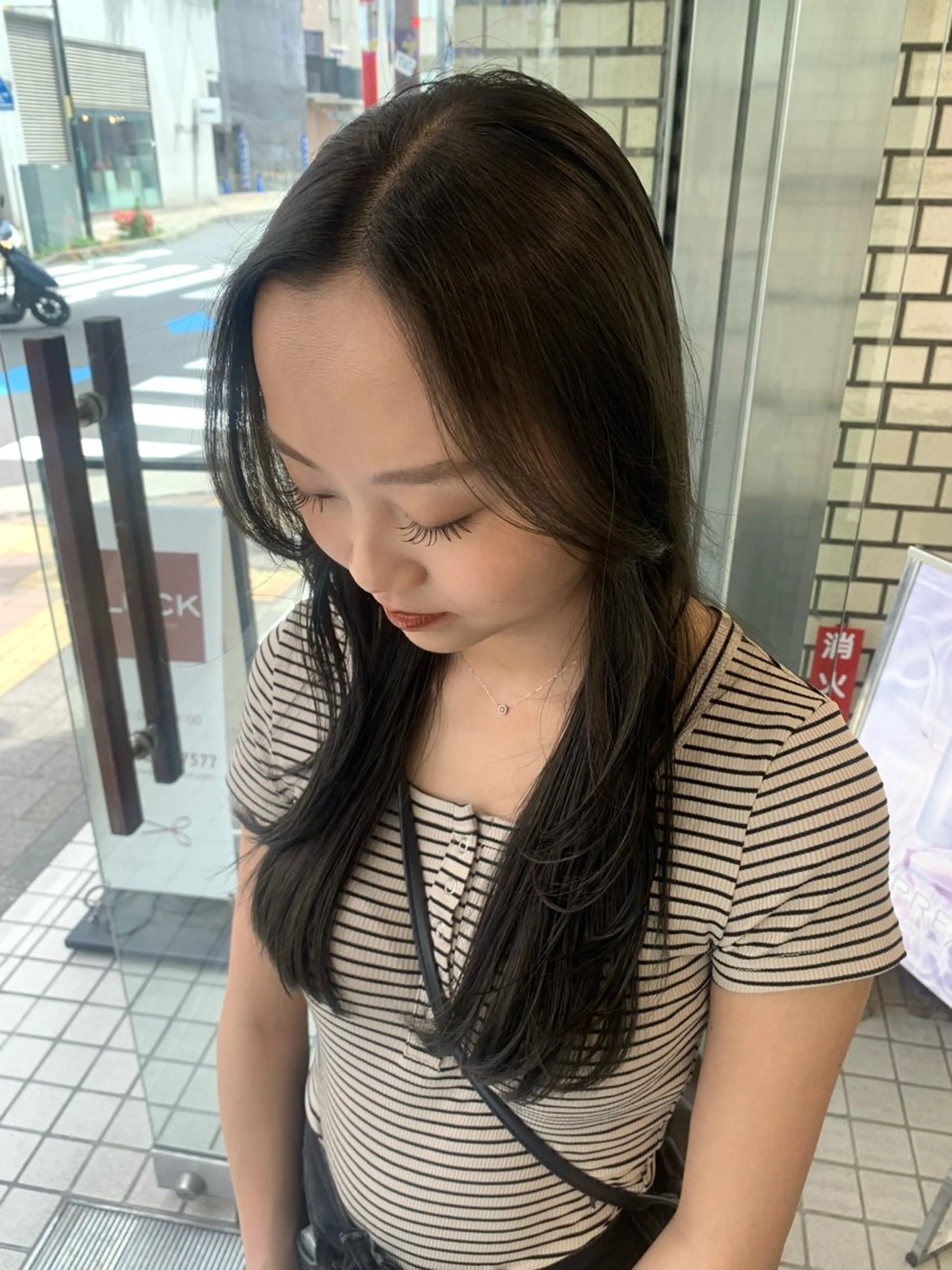 セミロング ヘアカラー 本厚木で叶う艶カラー /AYAMI🎀のヘアスタイル