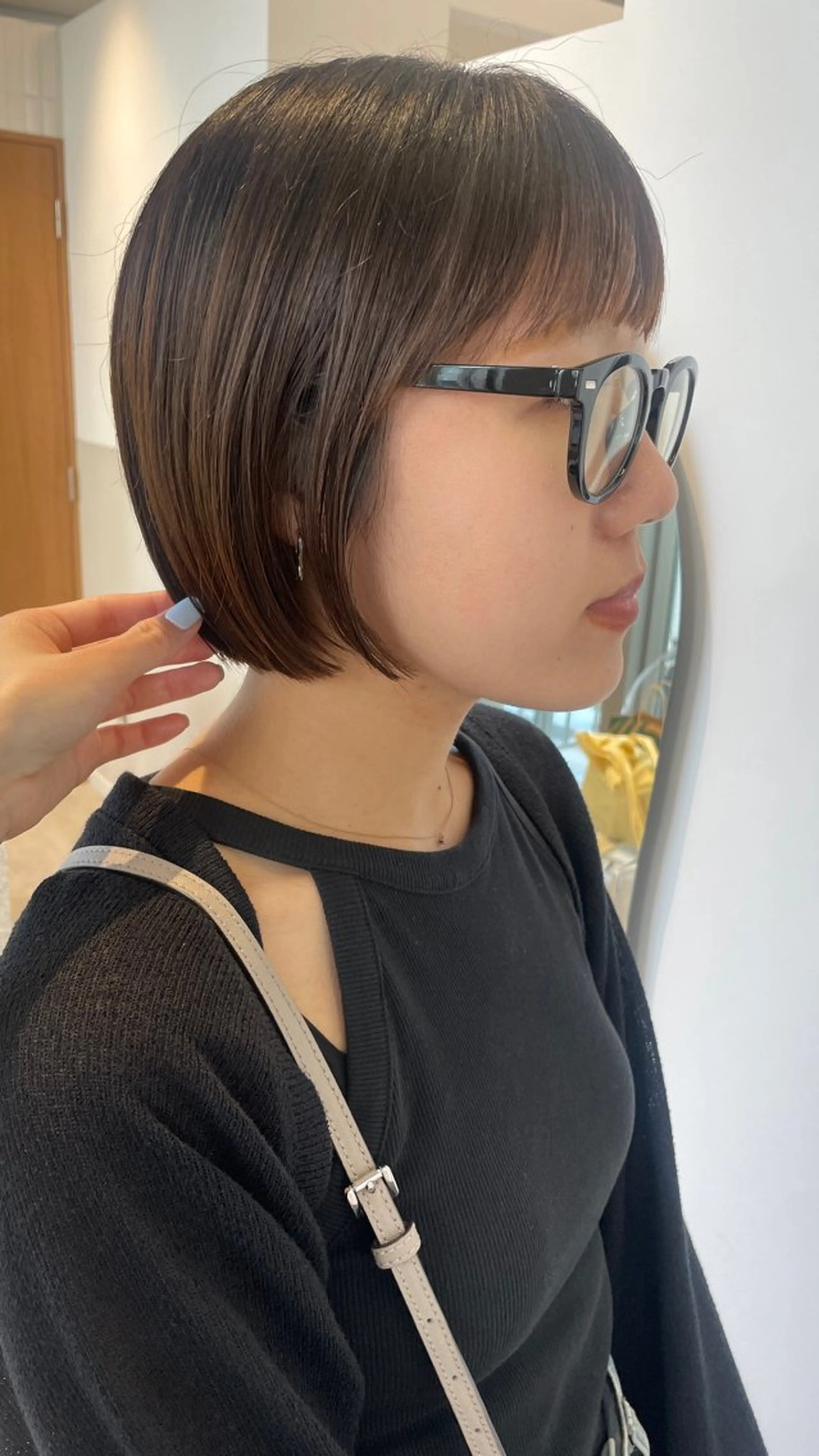 ミディアム カット 🪽艶感× hair ｜kazaneのヘアスタイル