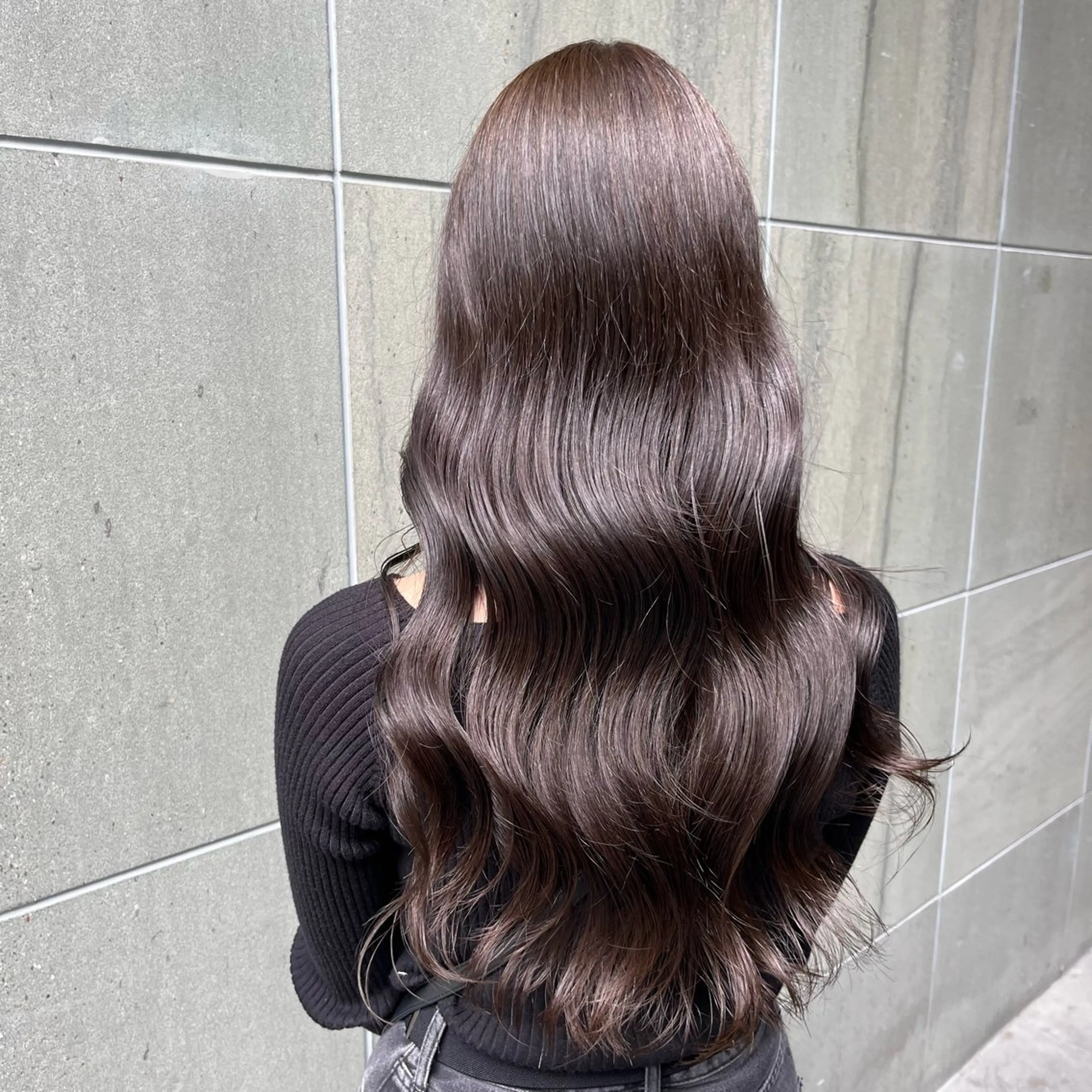 カラー ヘアカラー 𝐲𝐮𝐮 / 透明感カラー🌱のヘアスタイル