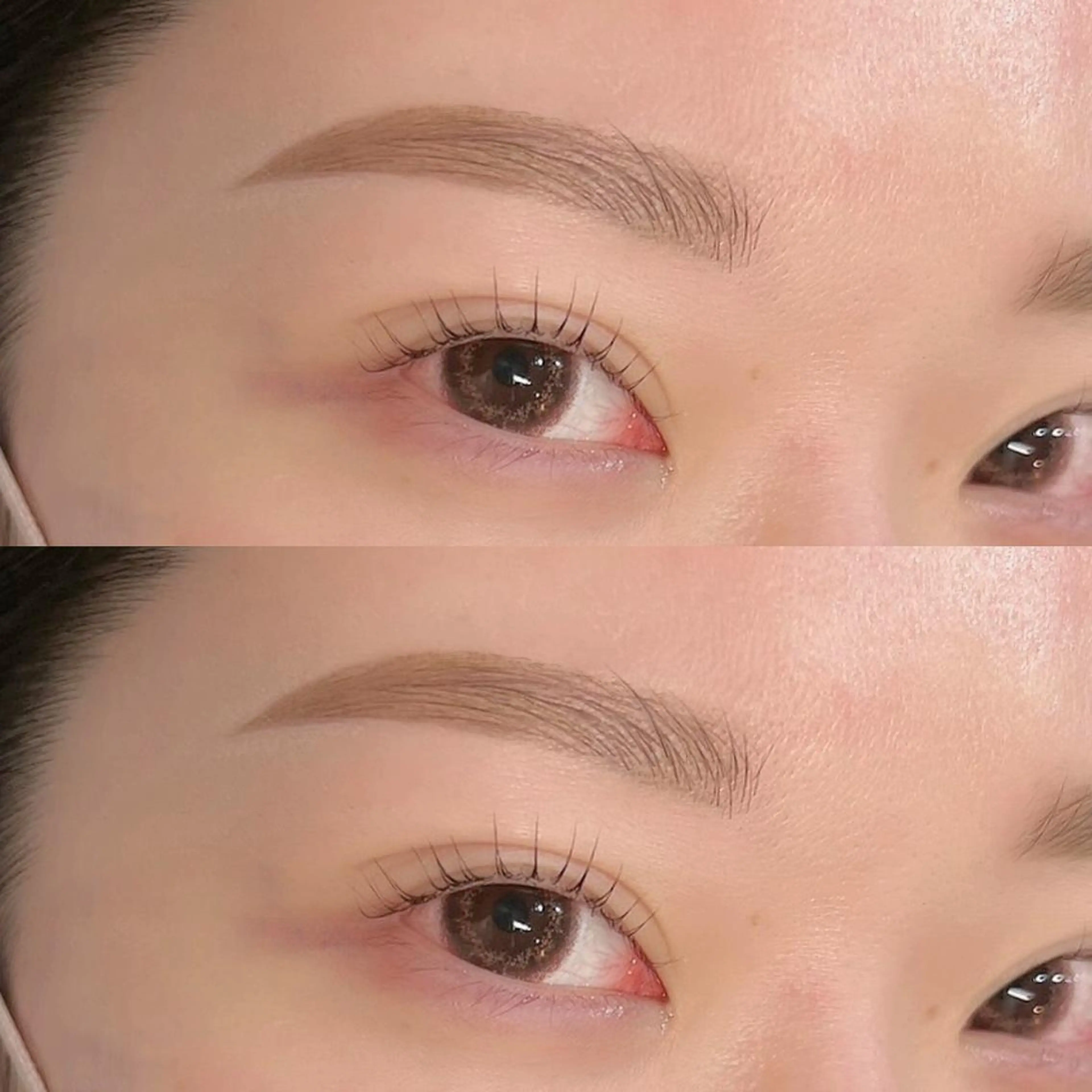 当日限定！【人気No.1♪】アイブロウワックス(間引き+メイク込)＋まつ毛パーマ¥13,200→の写真