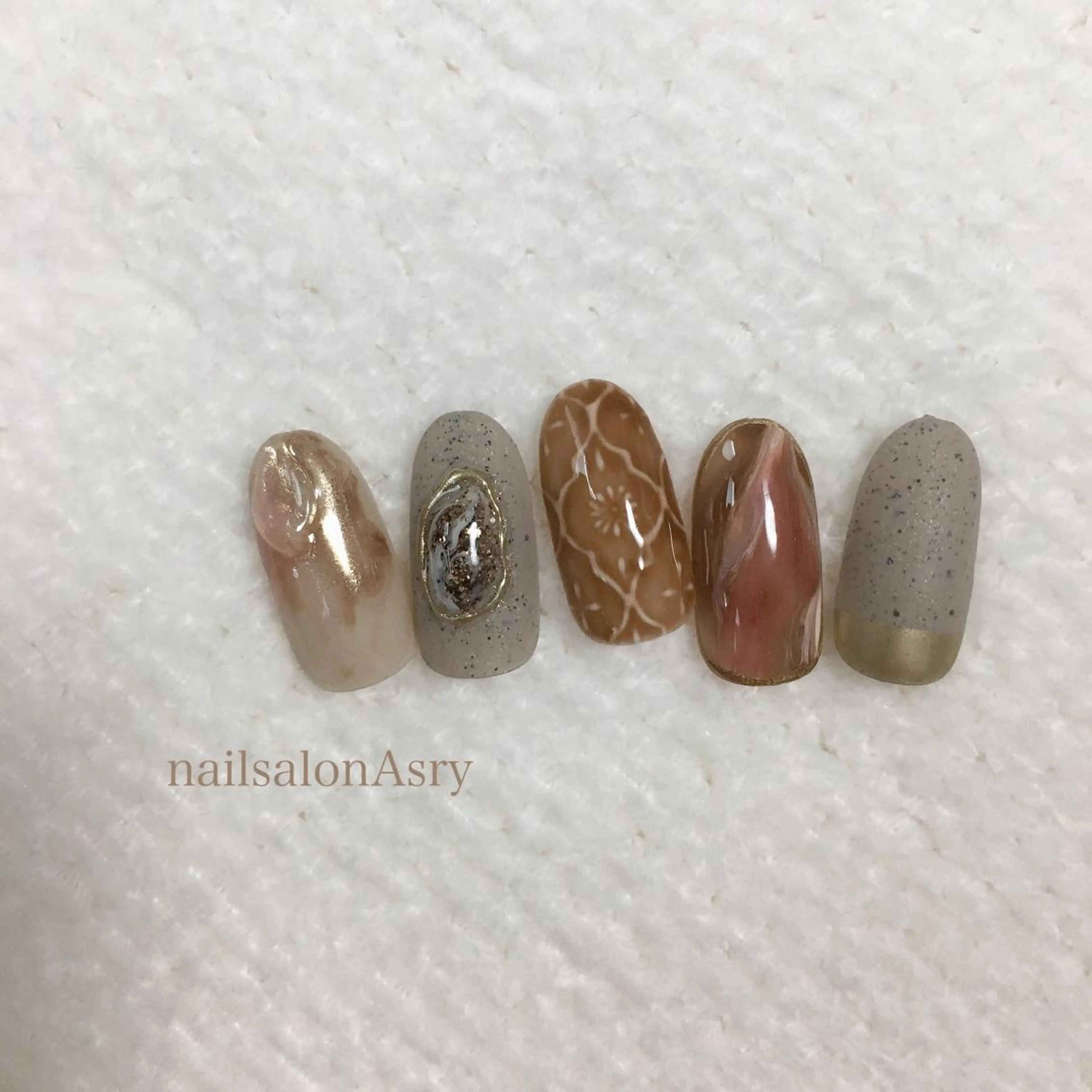 ネイル nailsalon Asryのネイルデザイン