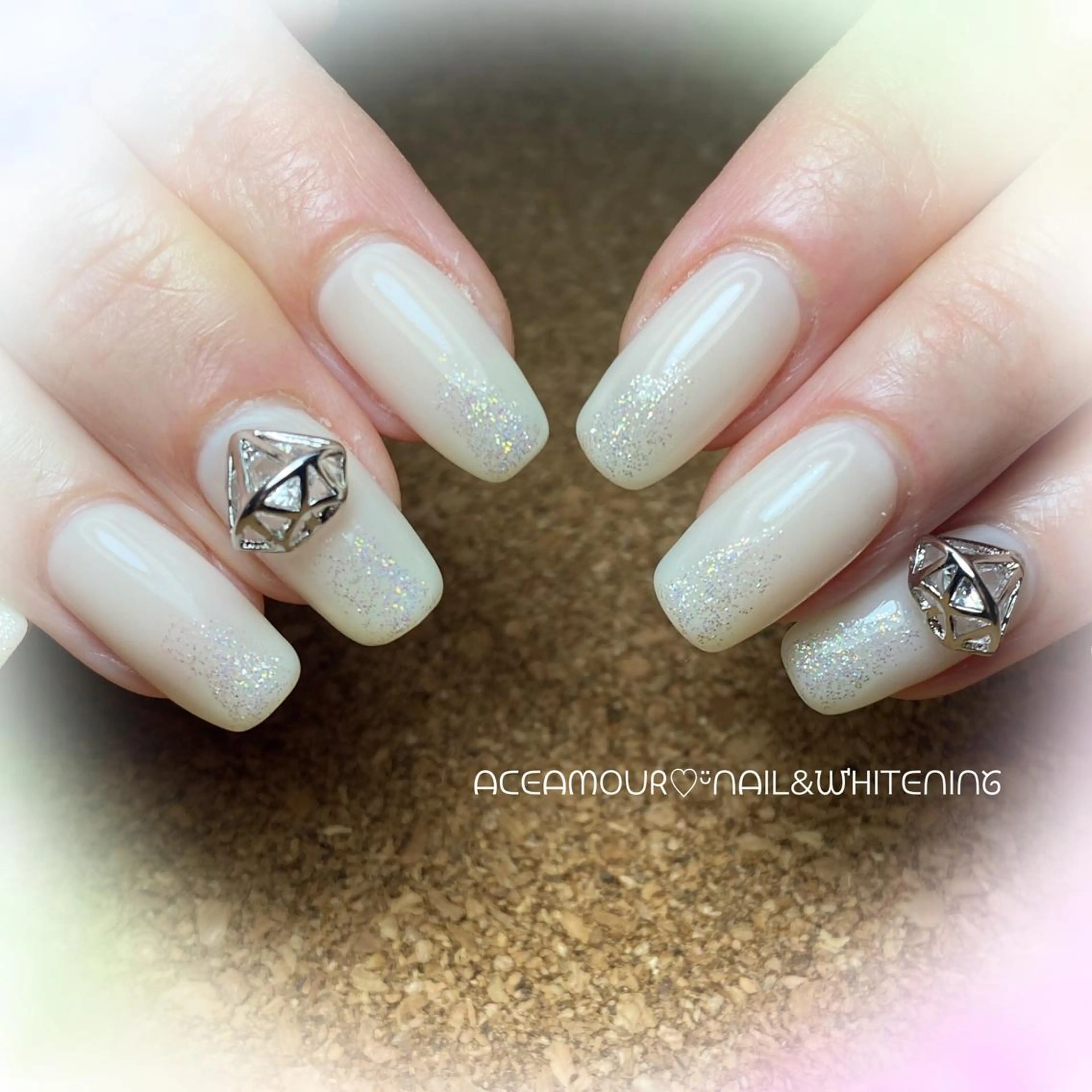 ネイル ネイル/耳つぼ /新ホワイトニングのネイルデザイン