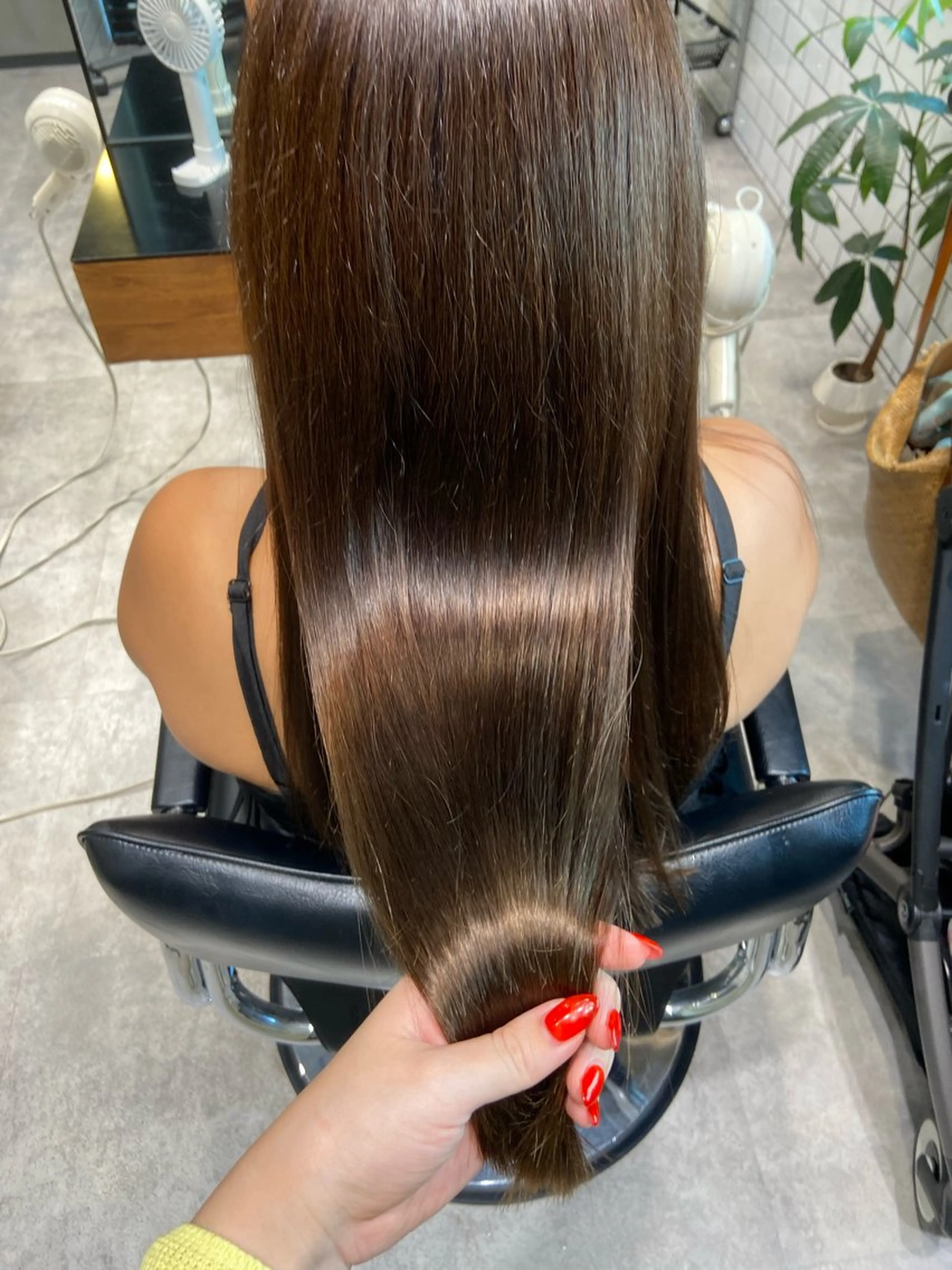 ロング カラー カット ヘアカラー トリートメント loca by tree所属・髪質改善/うる艶ヘア HARUNAのヘアスタイル