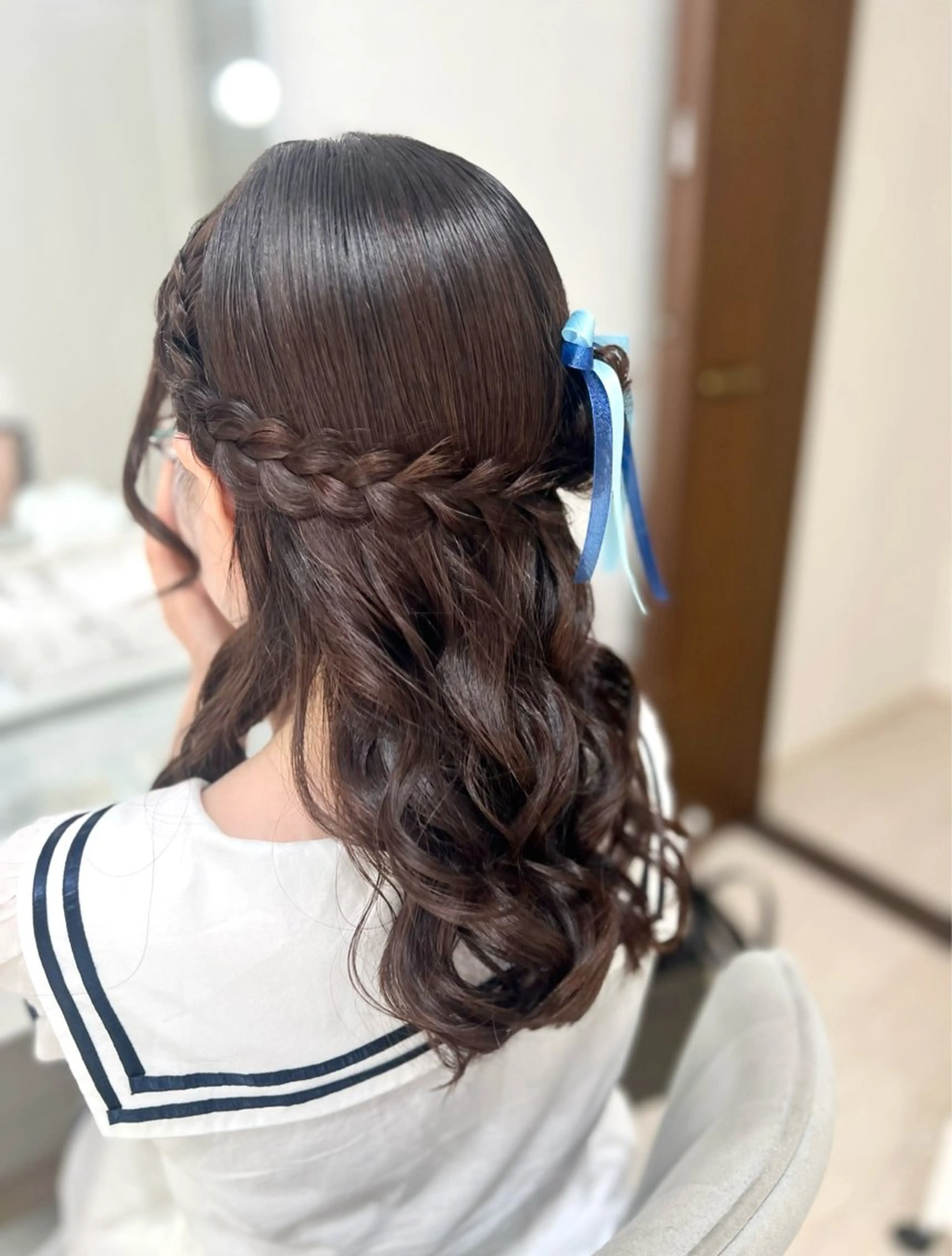 セミロング ヘアセット/金山 佐野 妃都美のヘアスタイル