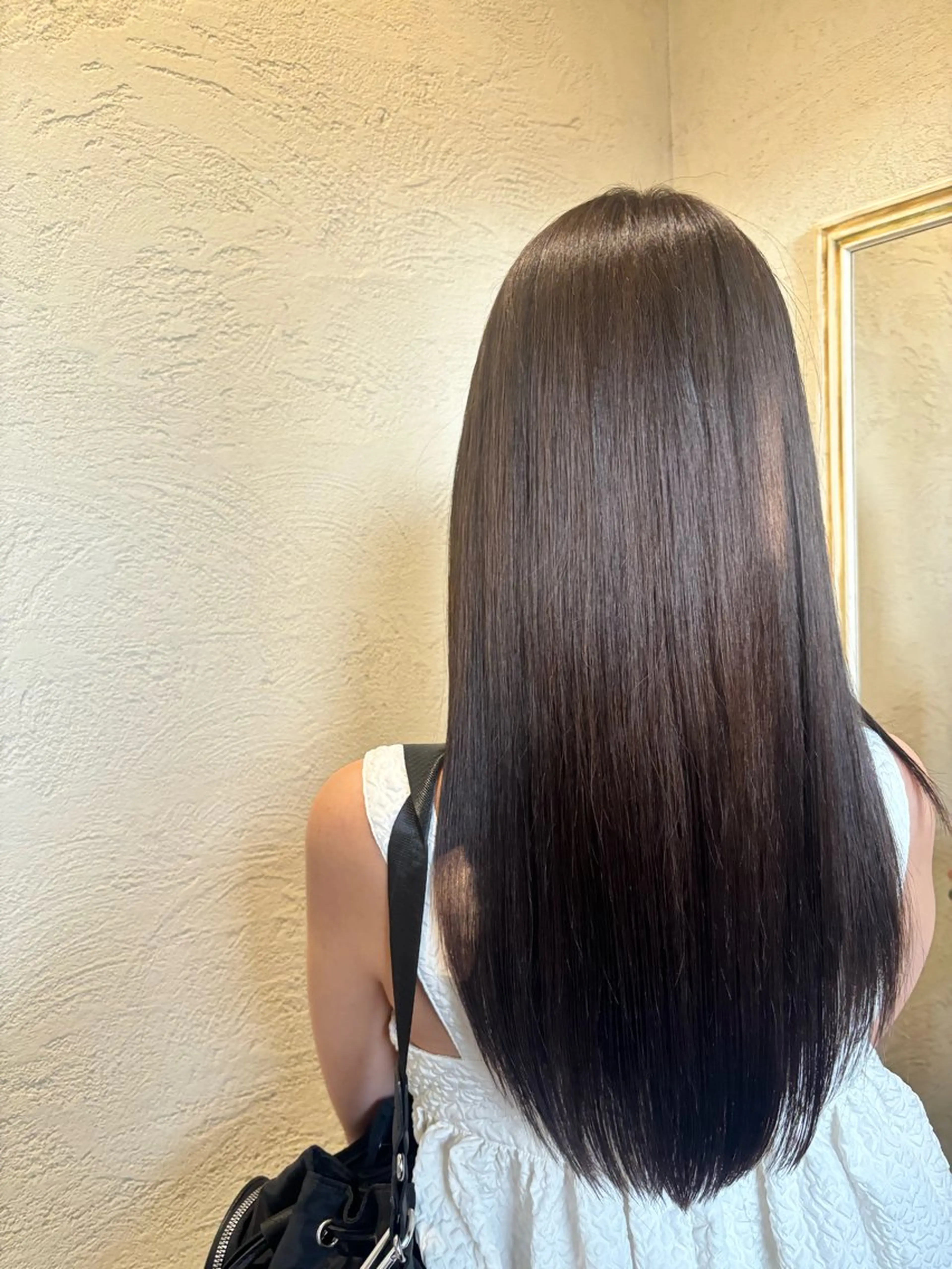 ロング ルプラボウ／艶カラー ／髪質改善／アサミのヘアスタイル