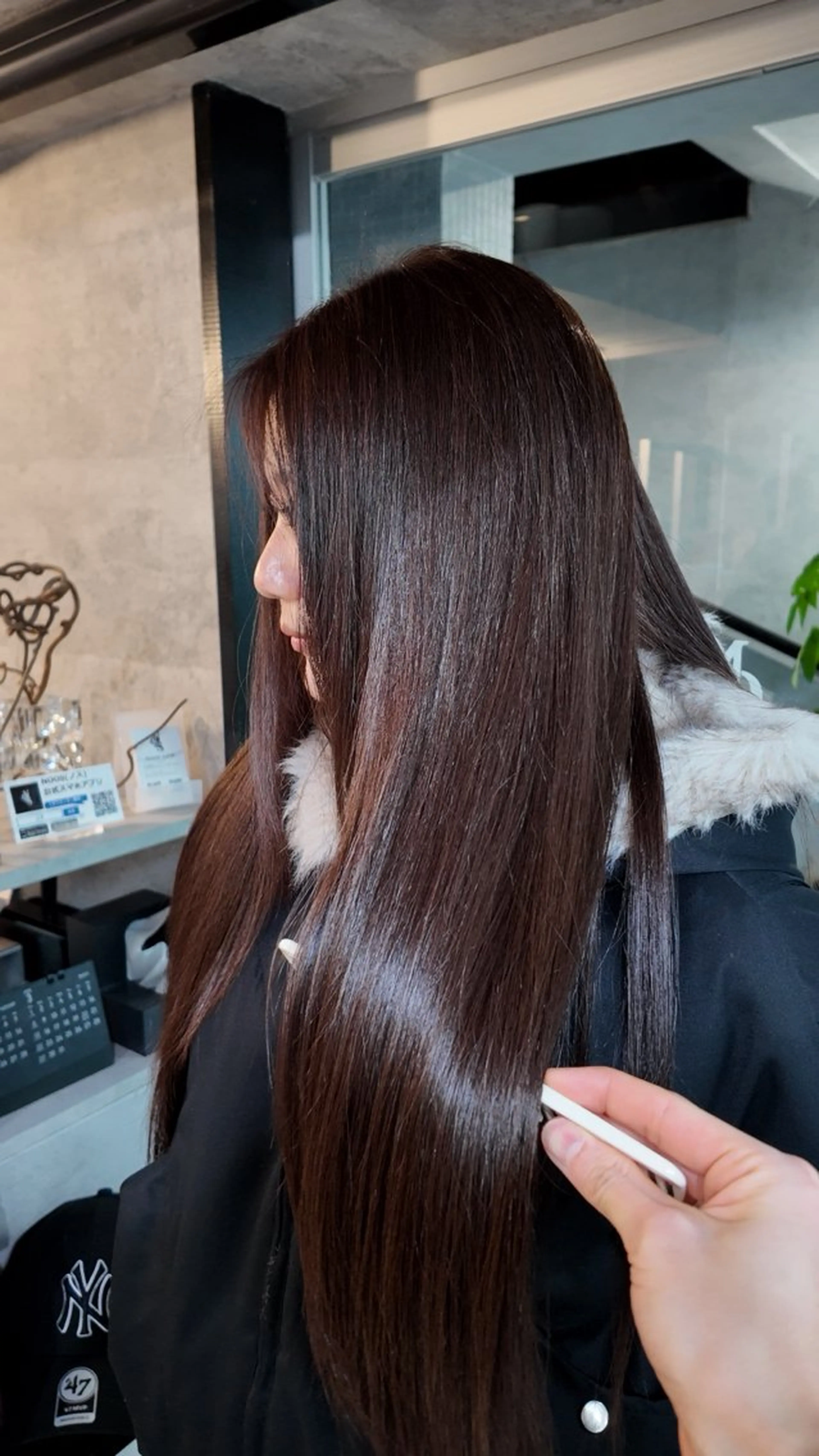 ロング カラー カット ヘアカラー トリートメント You/中明度カラー 🎨3ヶ月持つカットのヘアスタイル