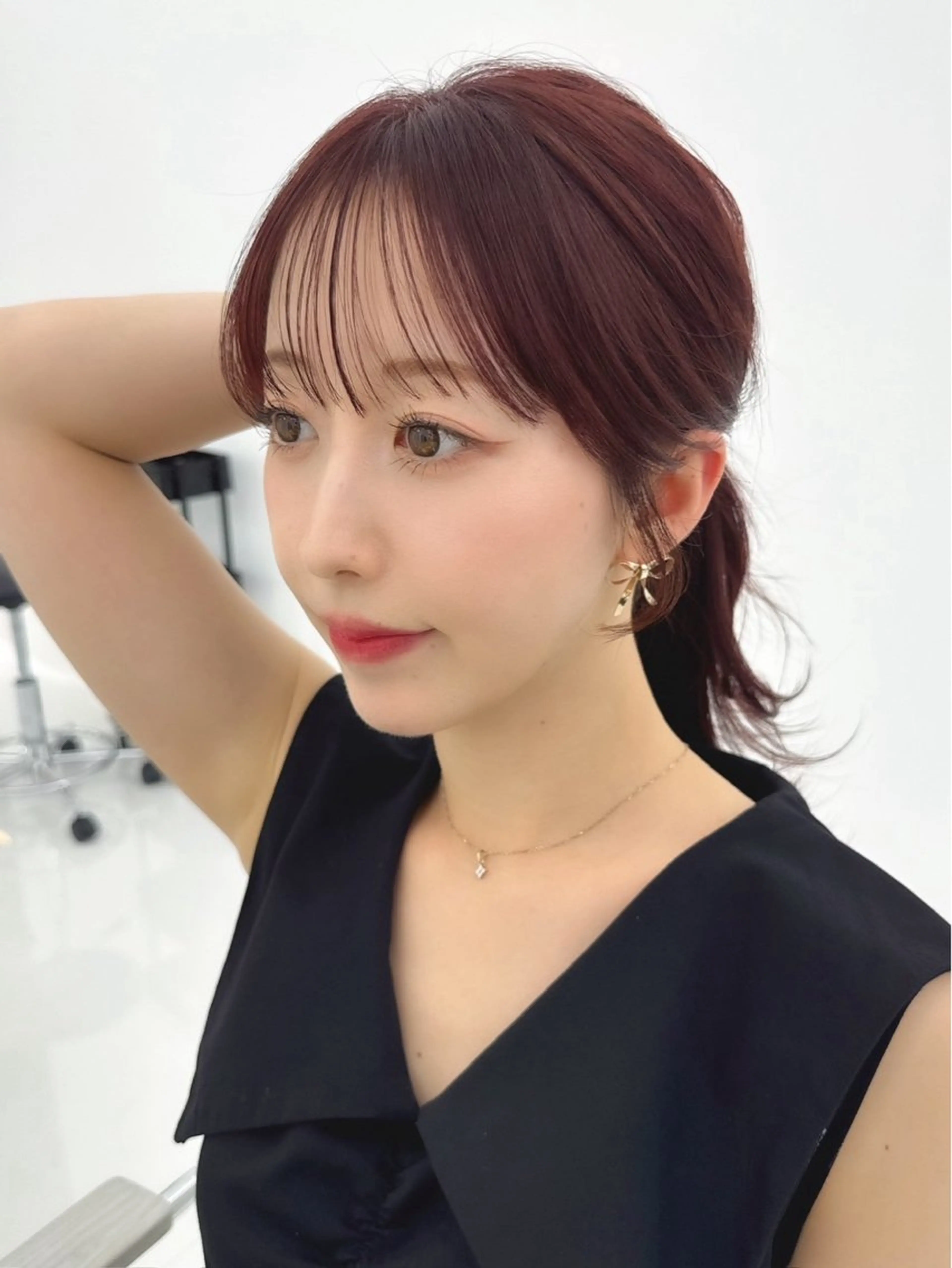 ロング カラー カット ヘアカラー トリートメント COAPLUS所属・韓国/レイヤー/ 前髪/Asamiのヘアスタイル