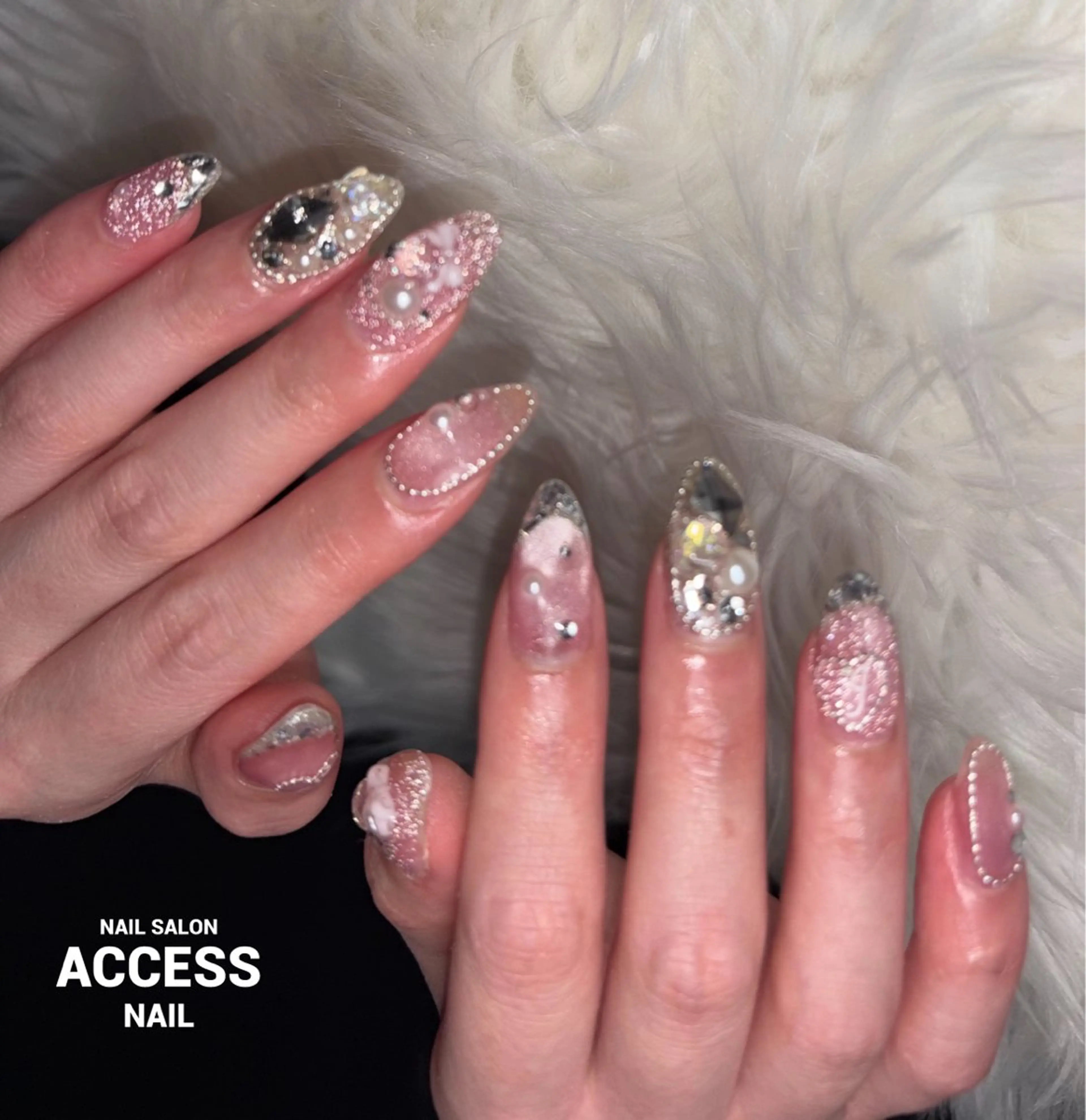 ネイル access nailのネイルデザイン