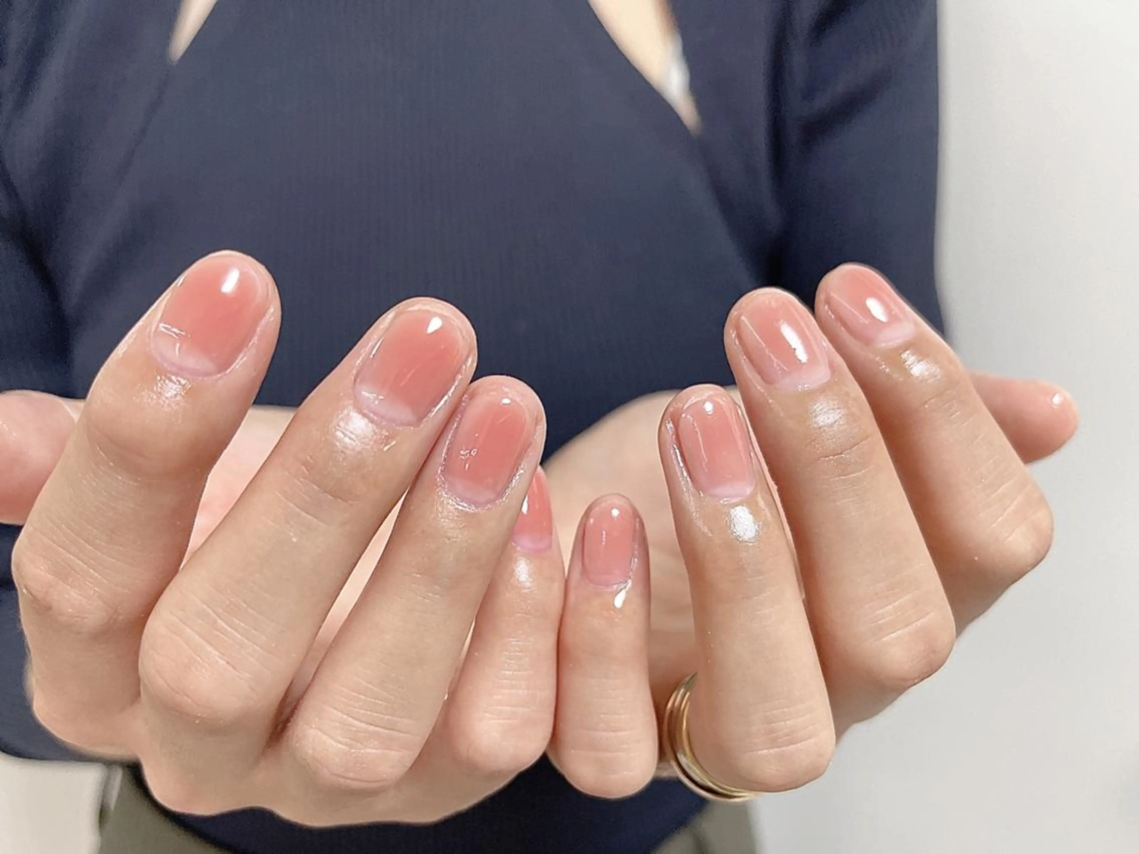 ネイル na🎀🎀na ちゅるちゅるのネイルデザイン