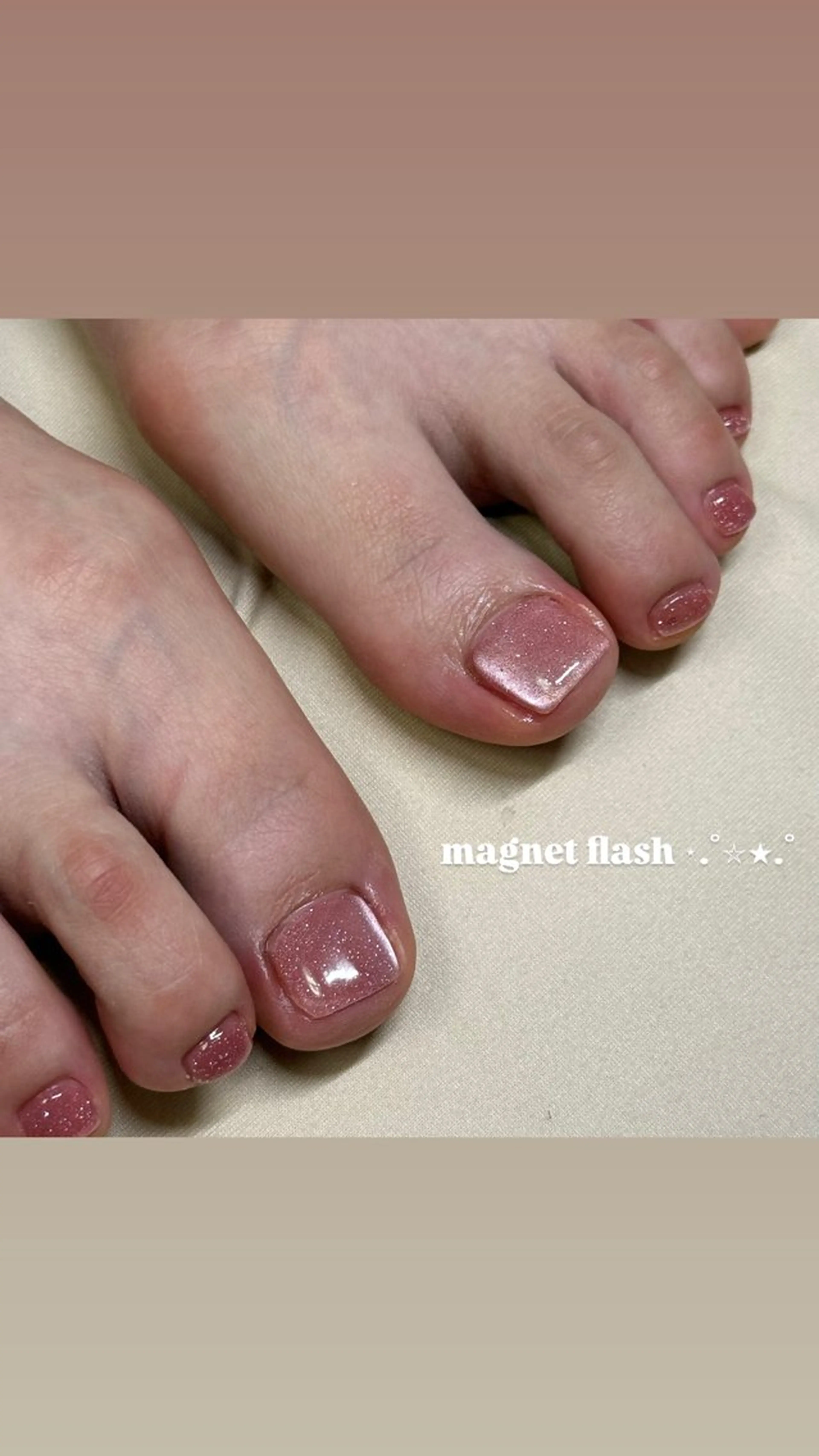 オフ込み💜FOOT💜ワンカラーorマグネットorフラッシュの写真