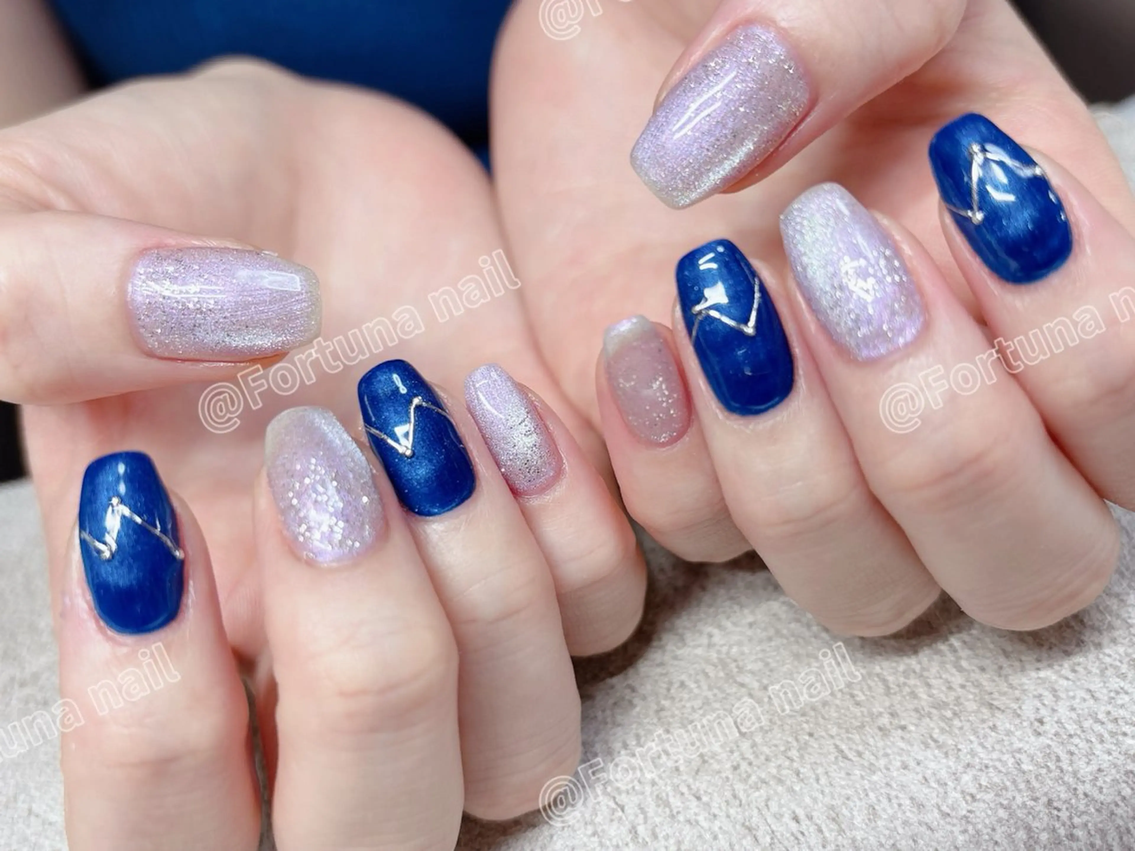 ネイル ハンドネイル Nail •Head スパFortunaのネイルデザイン