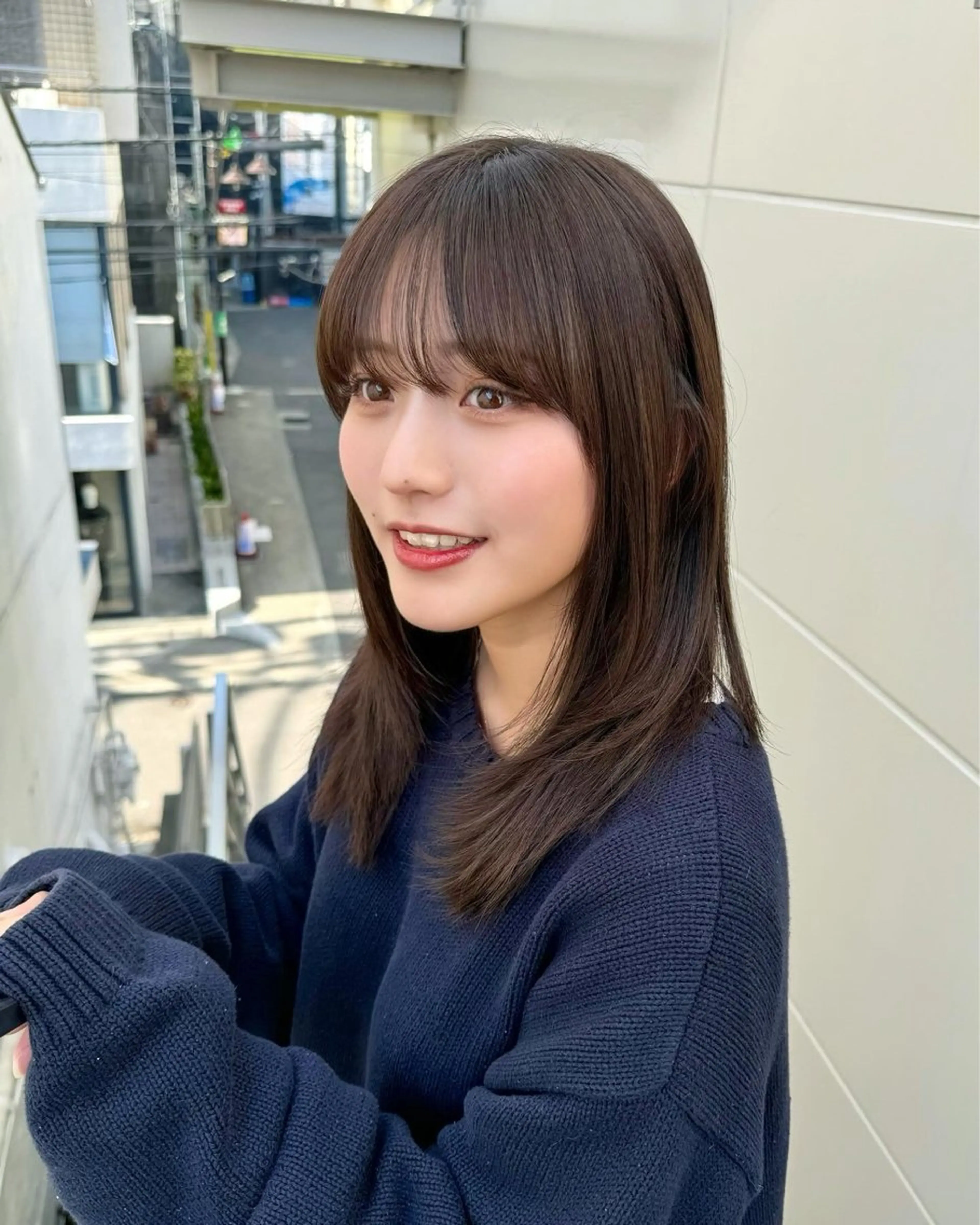 ロング カラー ayaka♡ 柔らかカラーのヘアスタイル