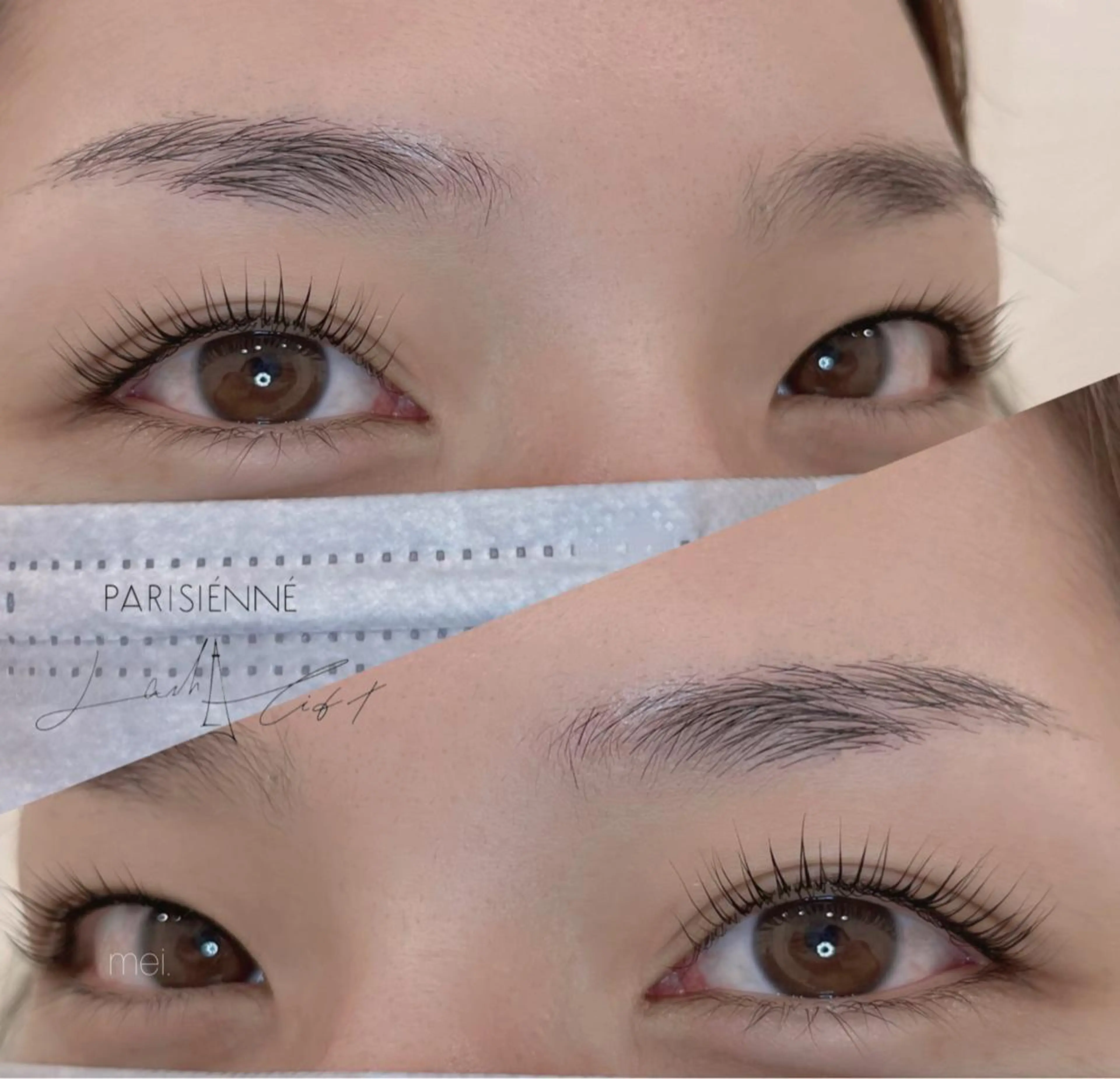 マツエク・マツパ パリジェンヌラッシュリフト 大坪 芽依のマツエク・マツパデザイン