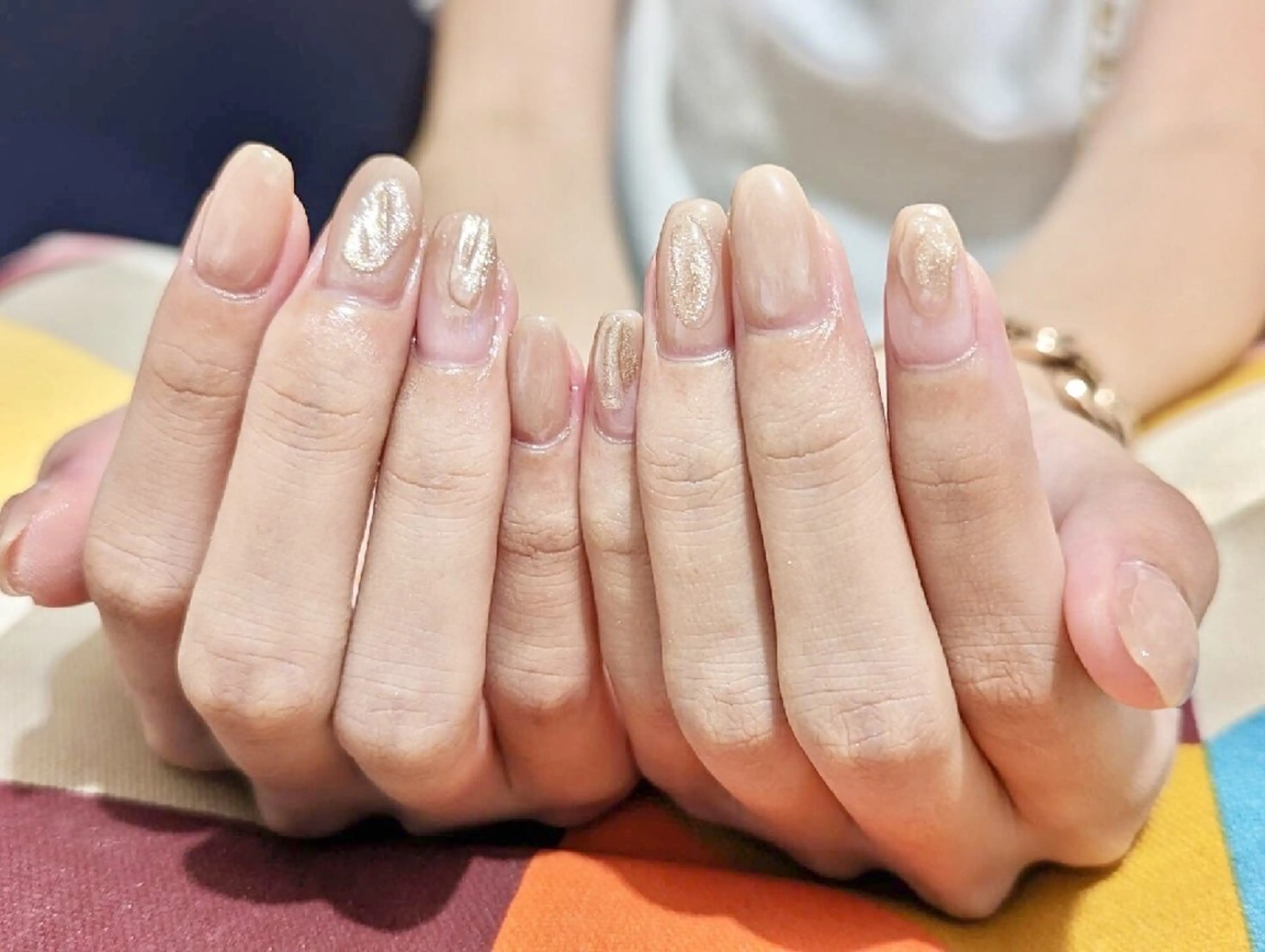 ネイル ニュアンスネイル VIBLISS福岡店 yurichanのネイルデザイン