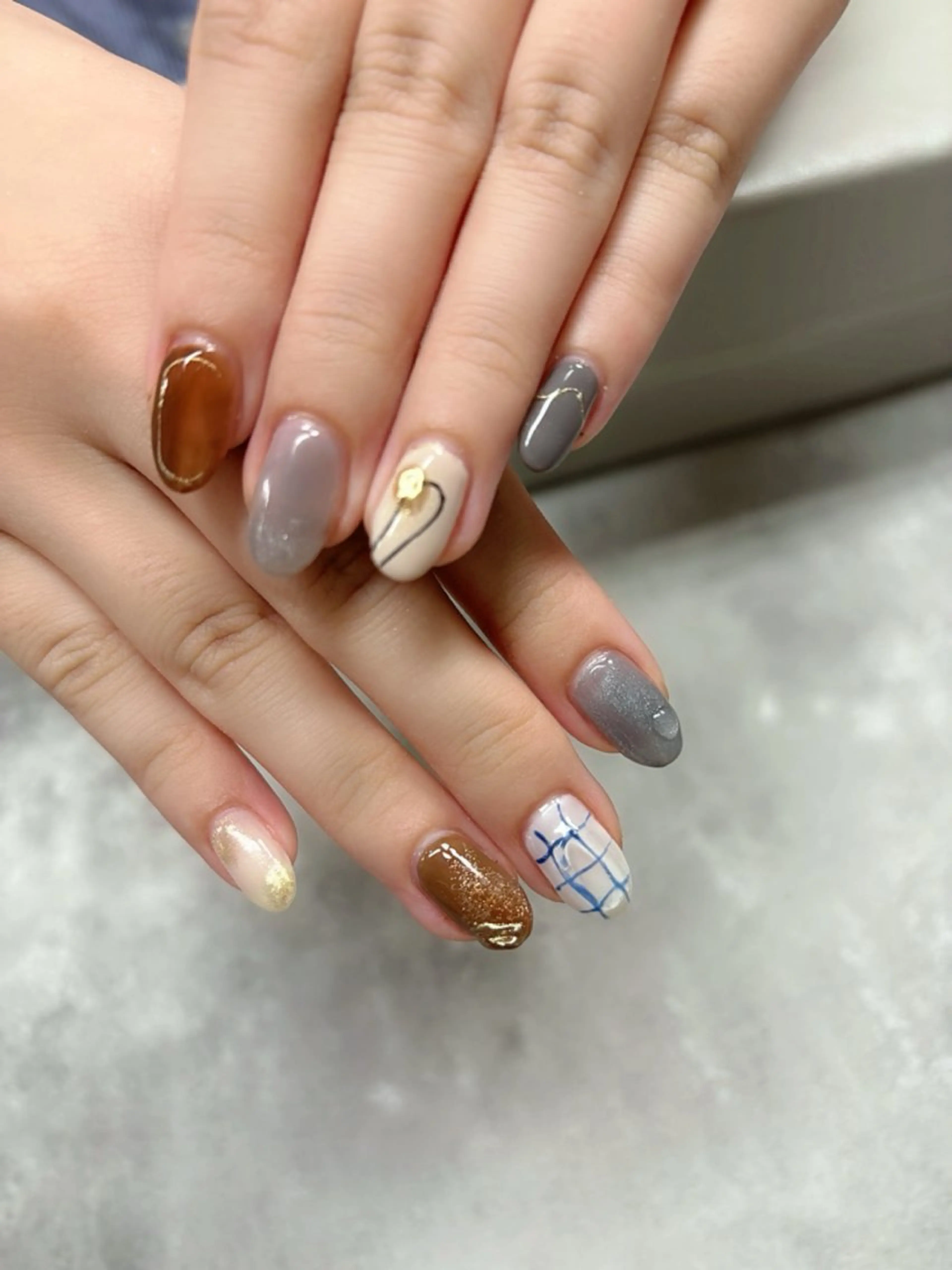 ネイル ハンドネイル protea澤本 凜のネイルデザイン