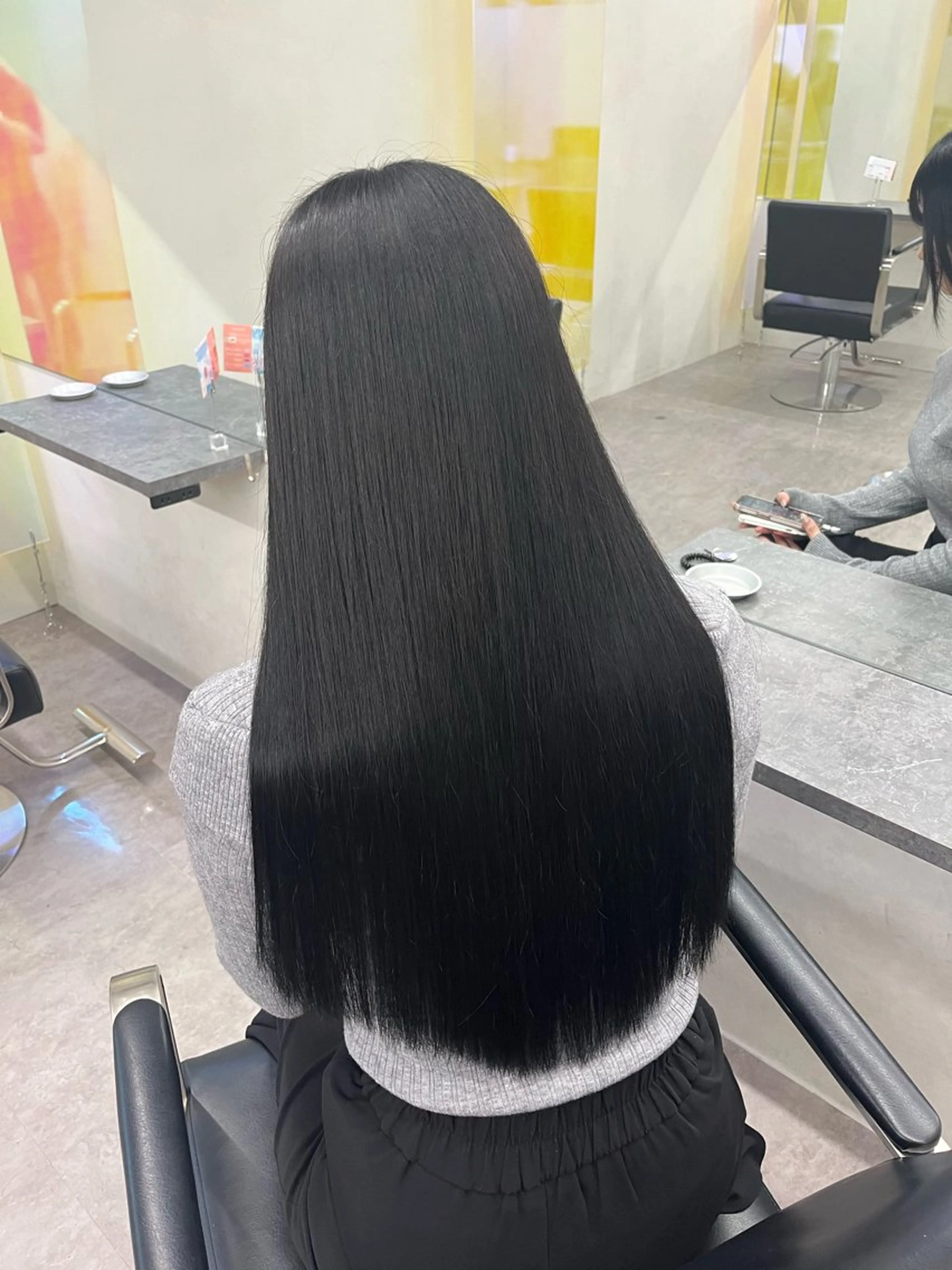 ケア縮毛矯正＋カットの写真