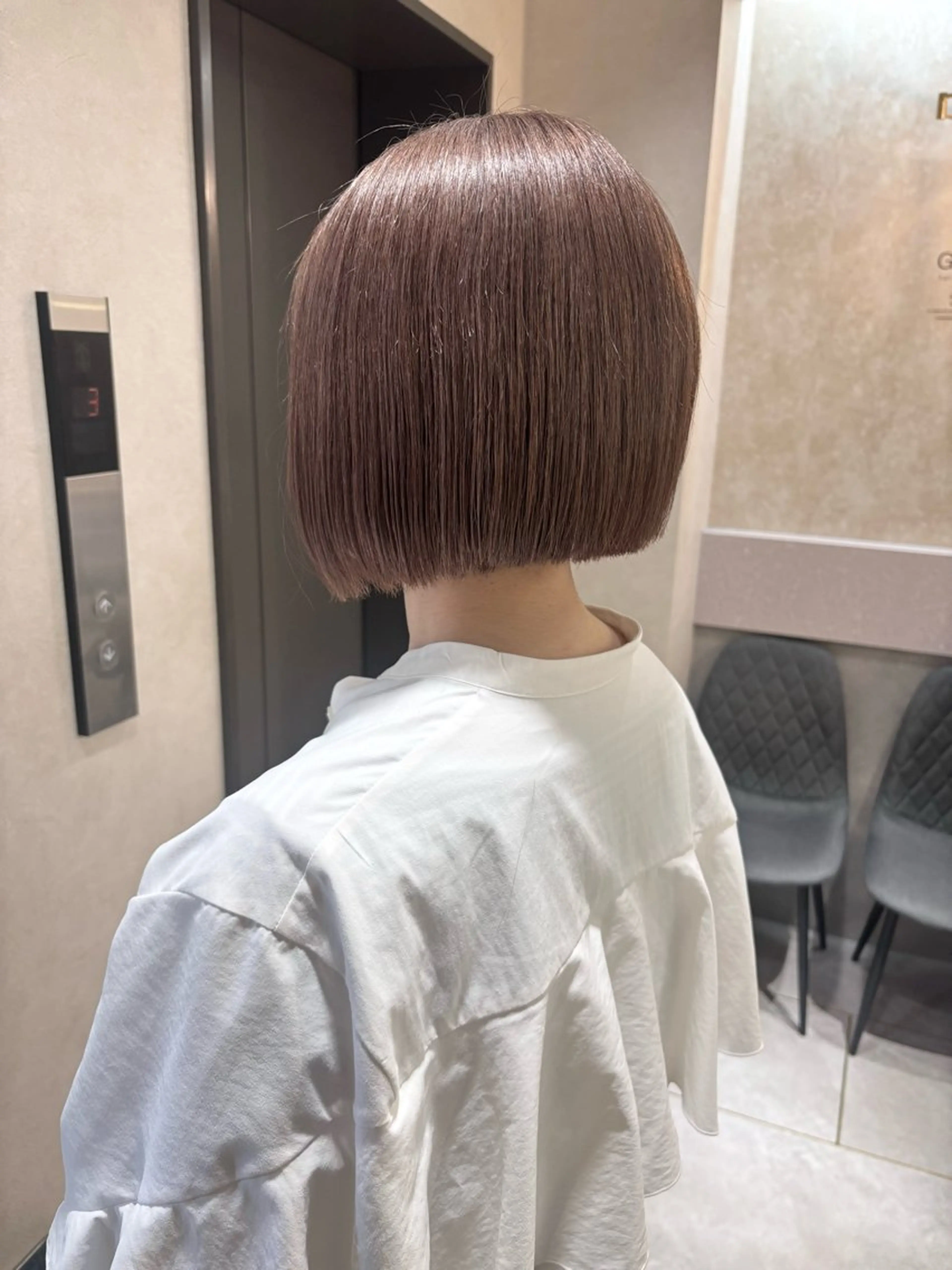 ショート カラー GiseL博多筑紫口 杏実のヘアスタイル