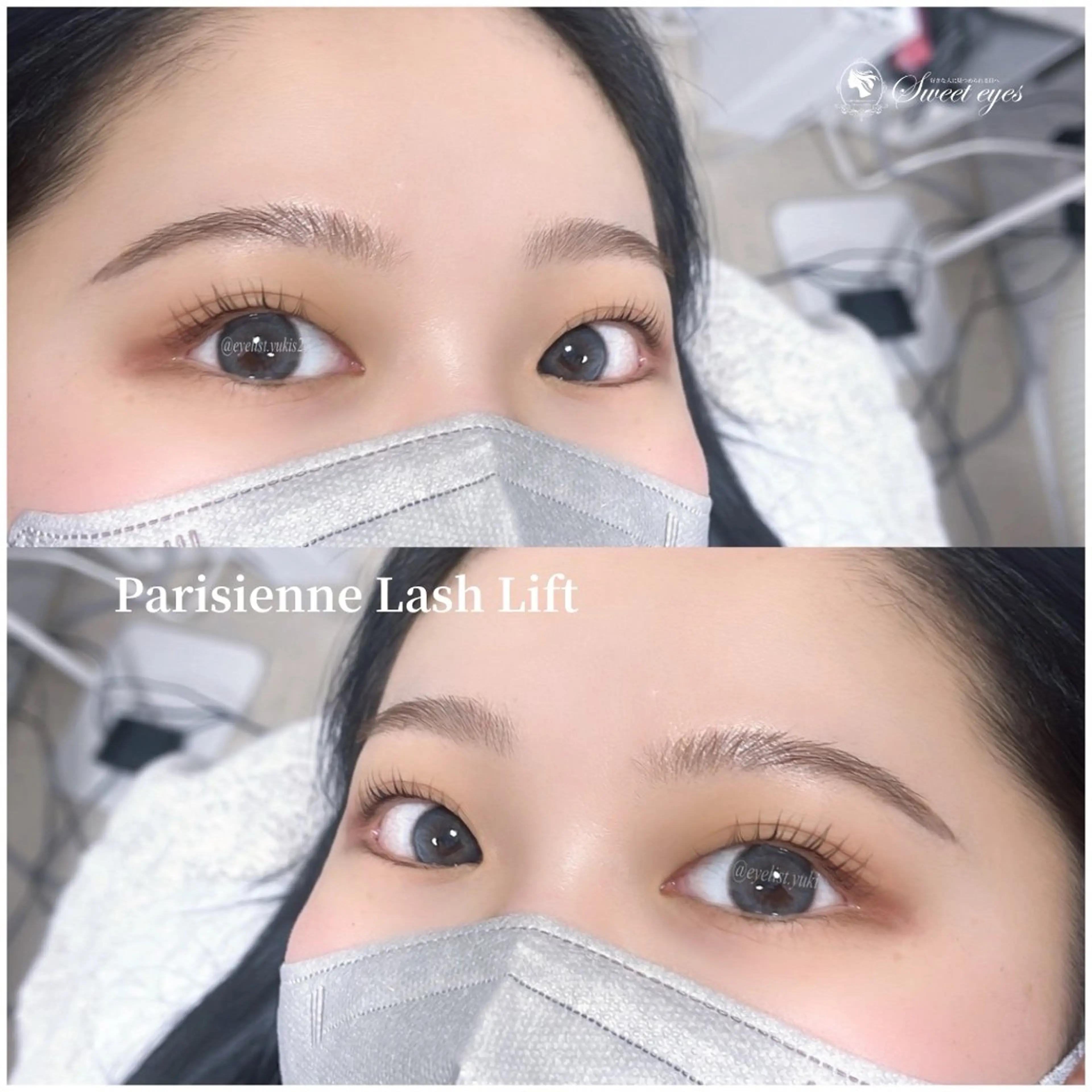 マツエク・マツパ パリジェンヌラッシュリフト マツパ Sweeteyes 金山店のマツエク・マツパデザイン