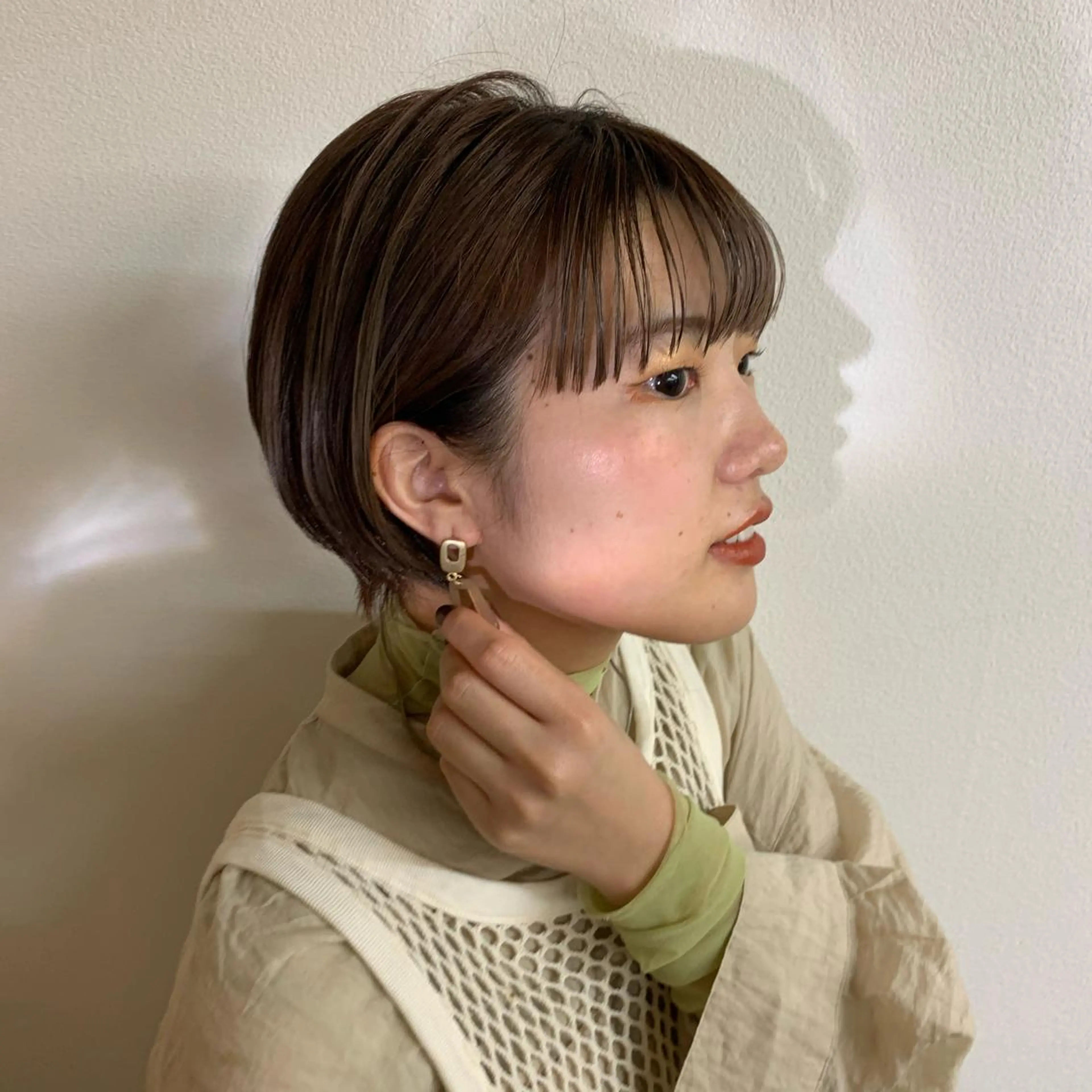 ショート カラー カット ヘアカラー トリートメント 大平 京佳のヘアスタイル