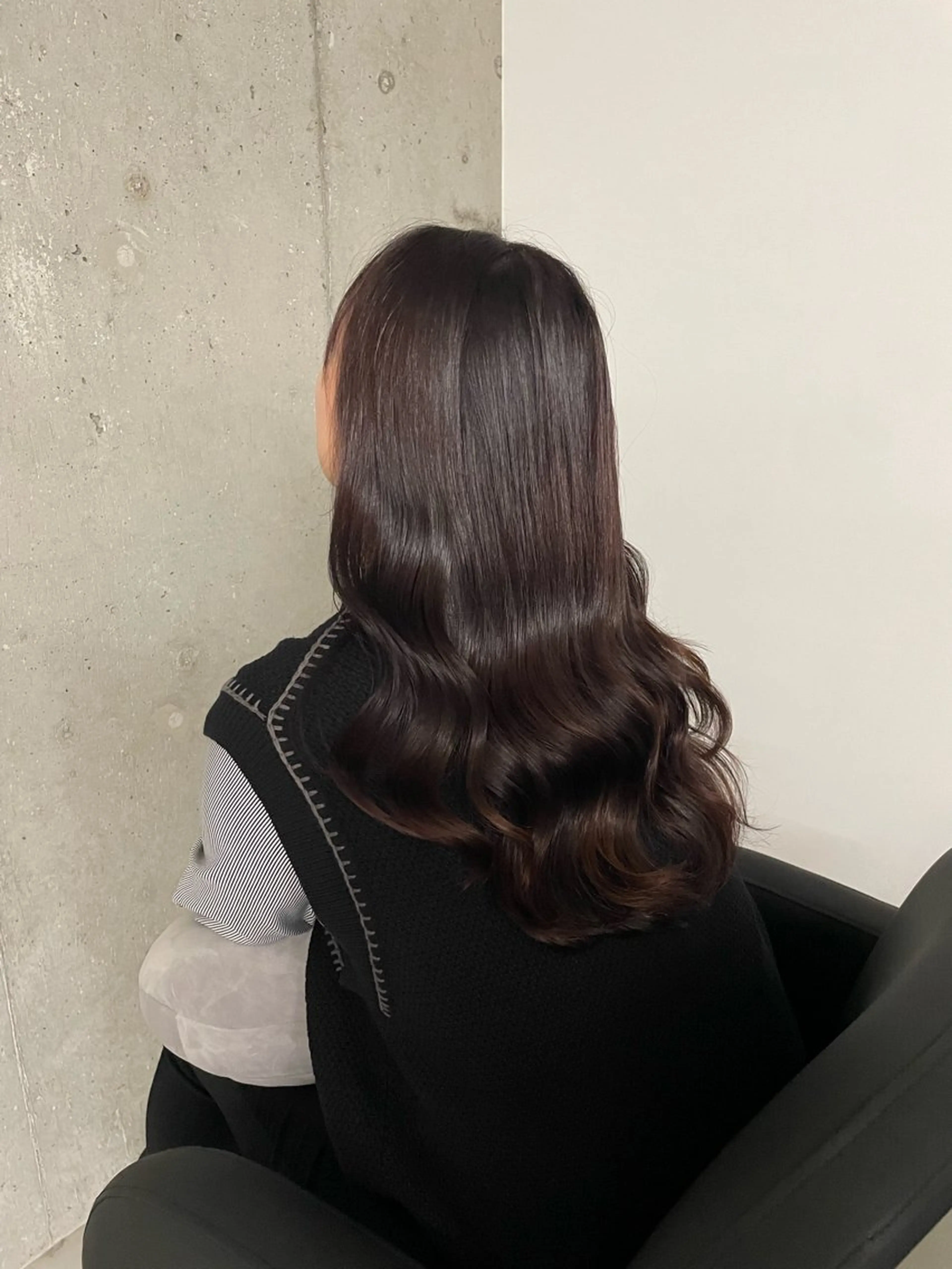 ロング カット ヘアカラー トリートメント Hinane ‪❤︎‬のヘアスタイル