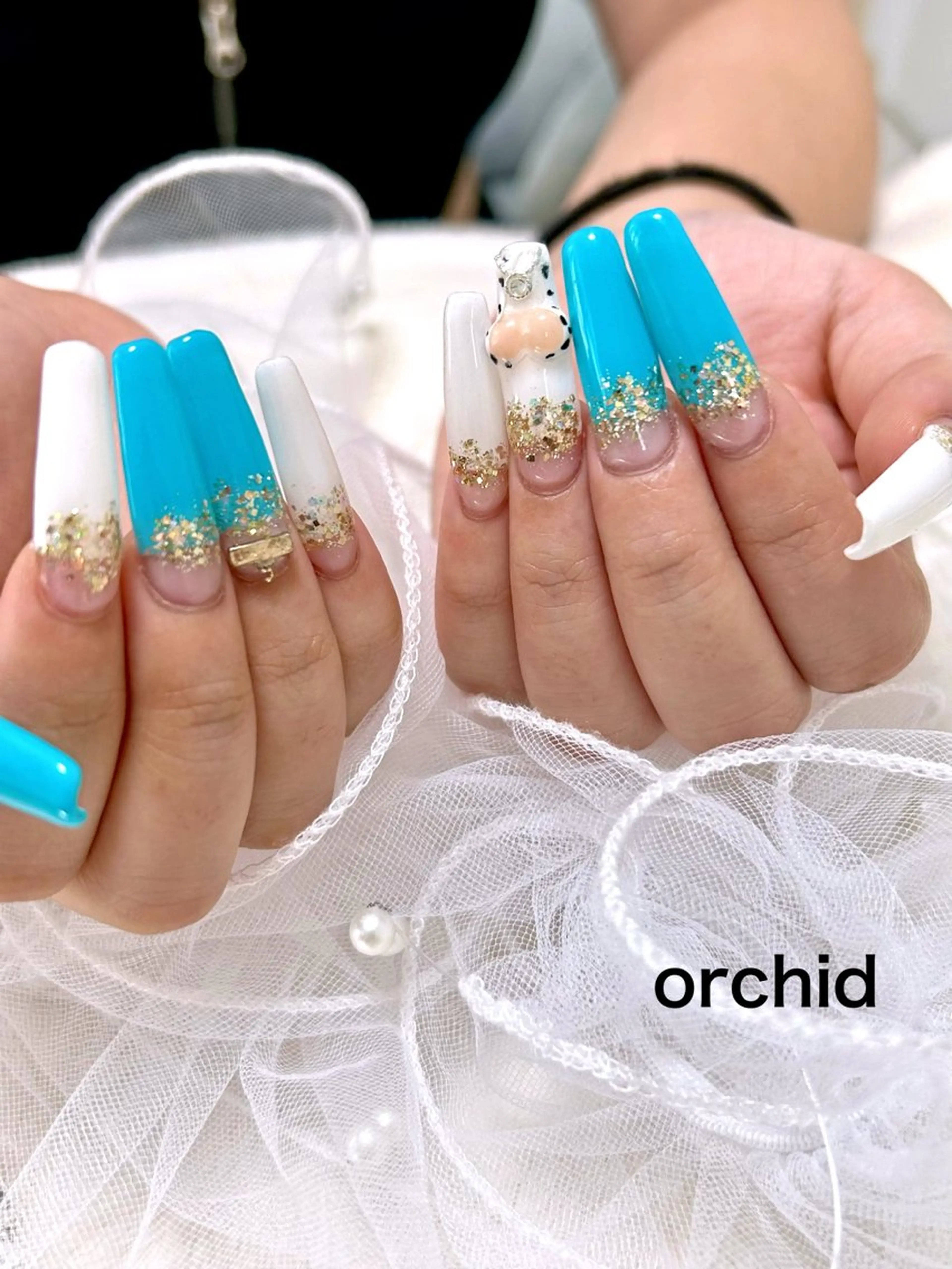 ネイル orchid ♡オーキッドのネイルデザイン